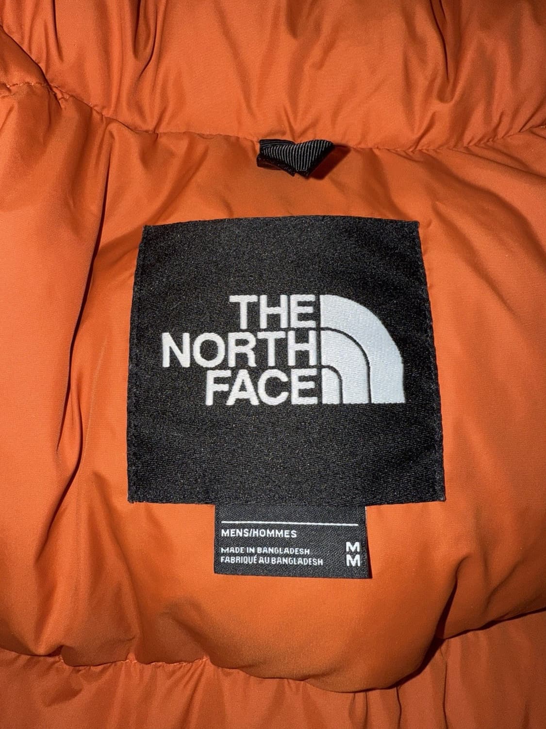 22FW 노스페이스 눕시 700 패딩 오렌지 상품이미지4