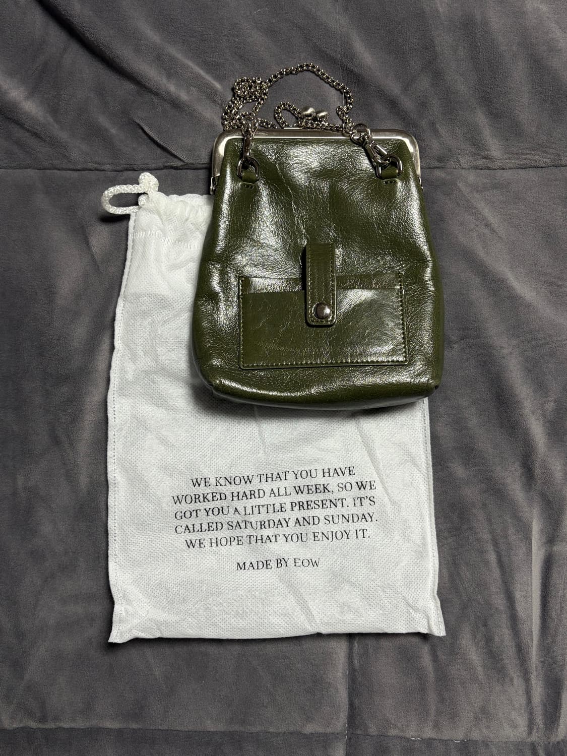 EOW friday bag olive 상품이미지6
