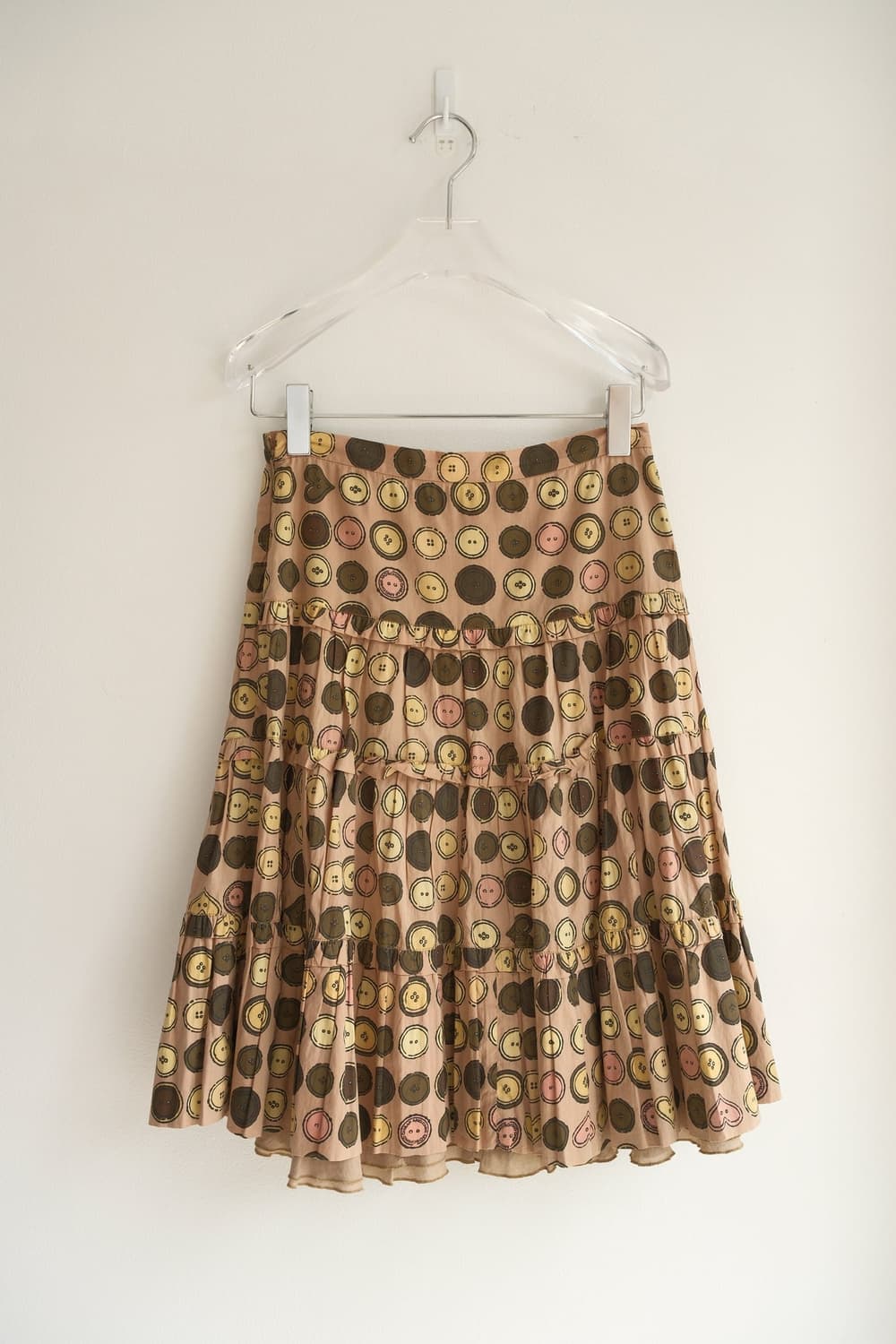 Button tiered skirt 상품이미지7
