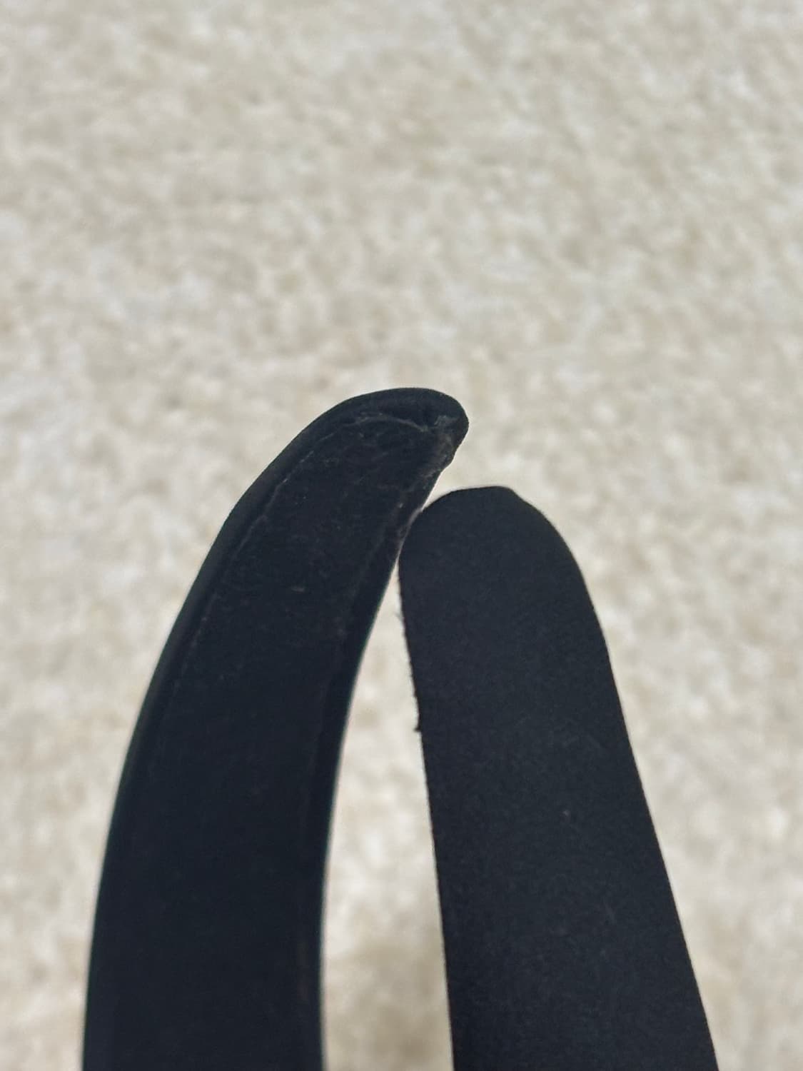 [마리떼] 새틴 머리띠 (블랙) 상품이미지3