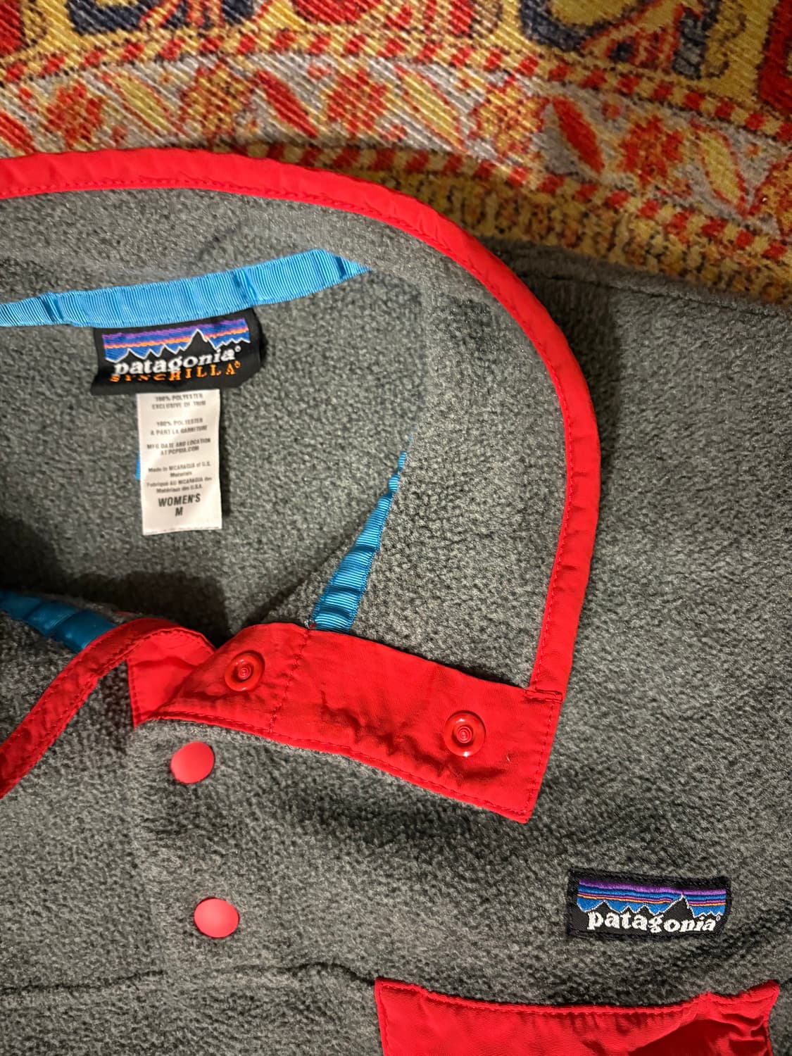 파타고니아 신칠라 스냅 풀오버 상품이미지2
