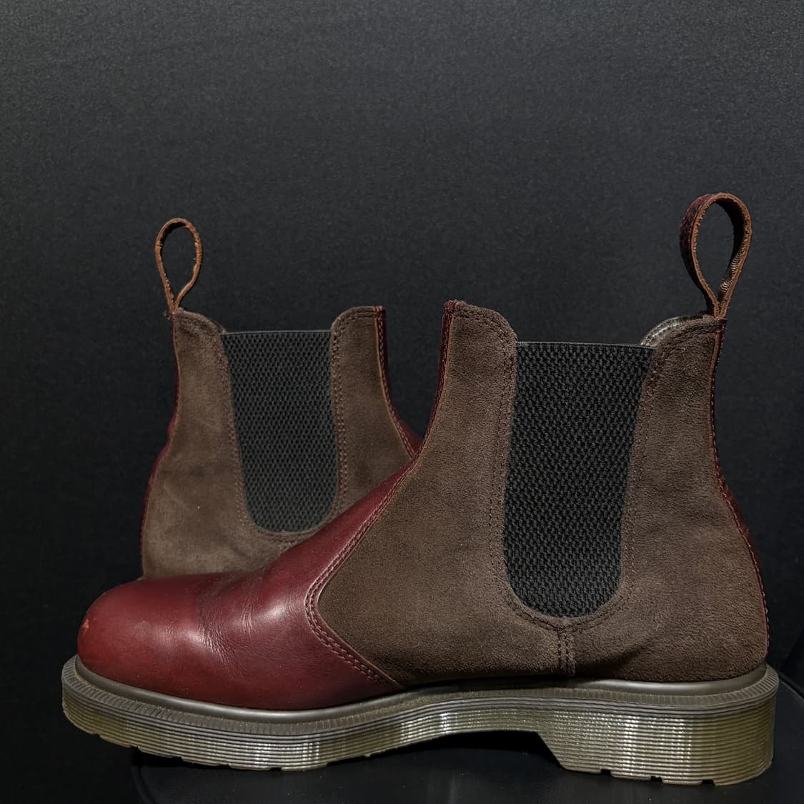 닥터마틴 스웨이드 배색 첼시 부츠 상품이미지6