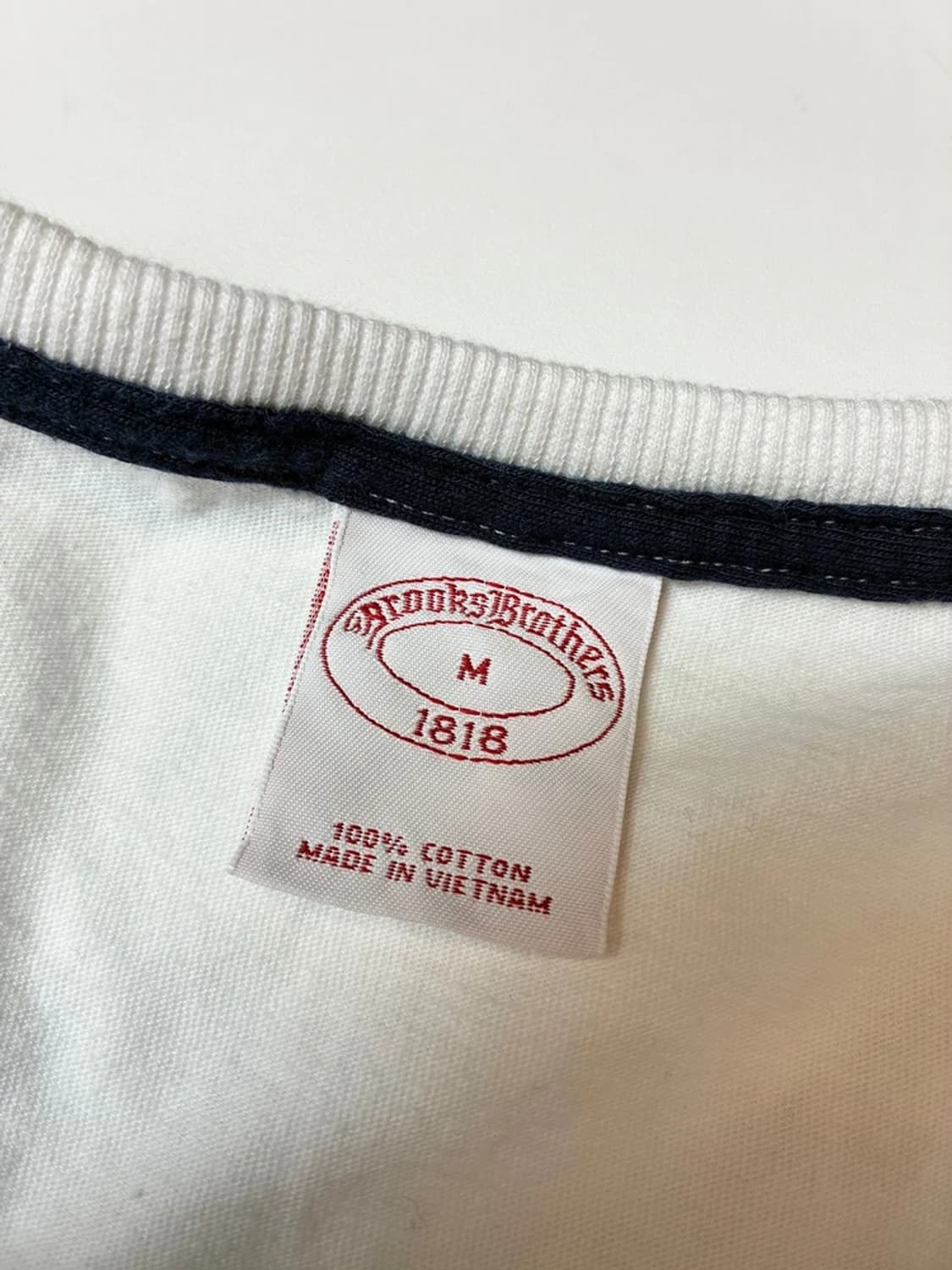 브룩스브라더스 유니버시티 숏슬리브 아메카지 그래픽 티셔츠 PN8618 상품이미지6