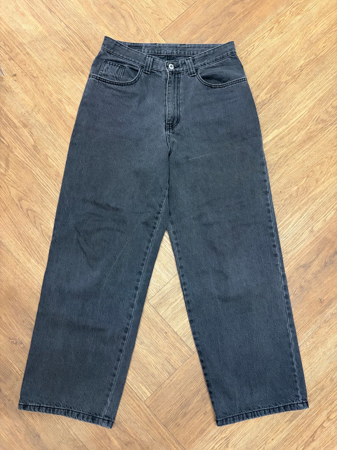 N215. 디스이즈네버댓 흑청 데님팬츠 바지 상품이미지2