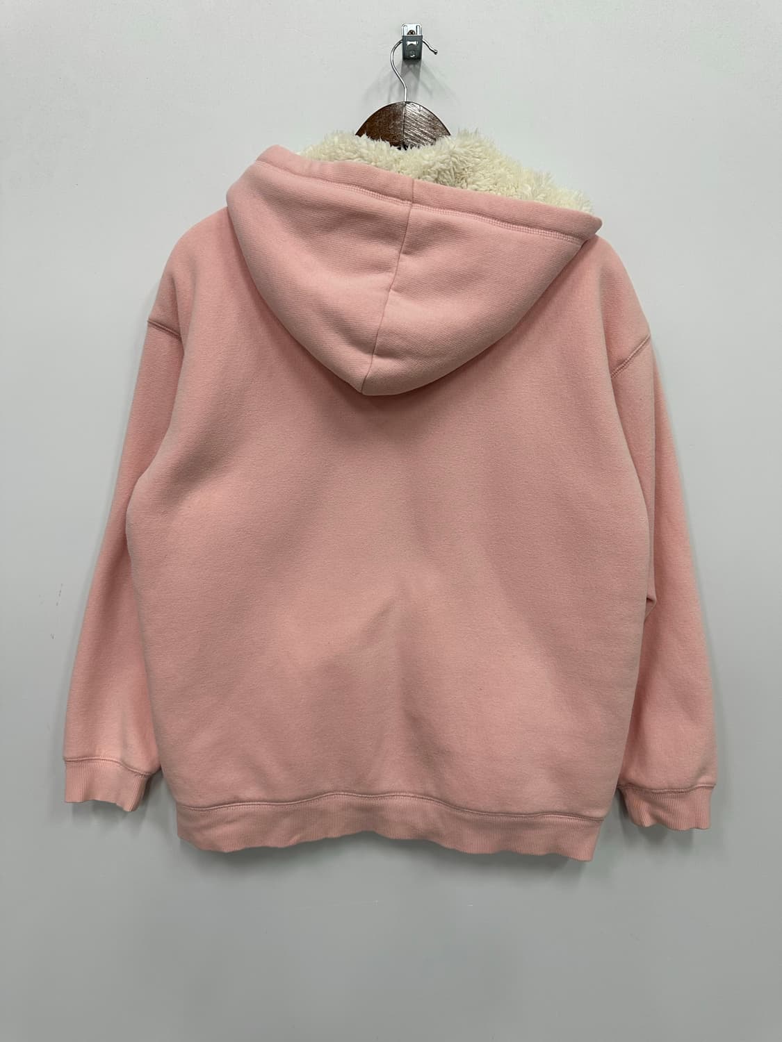 스파오 핑크 털후드집업 상품이미지4