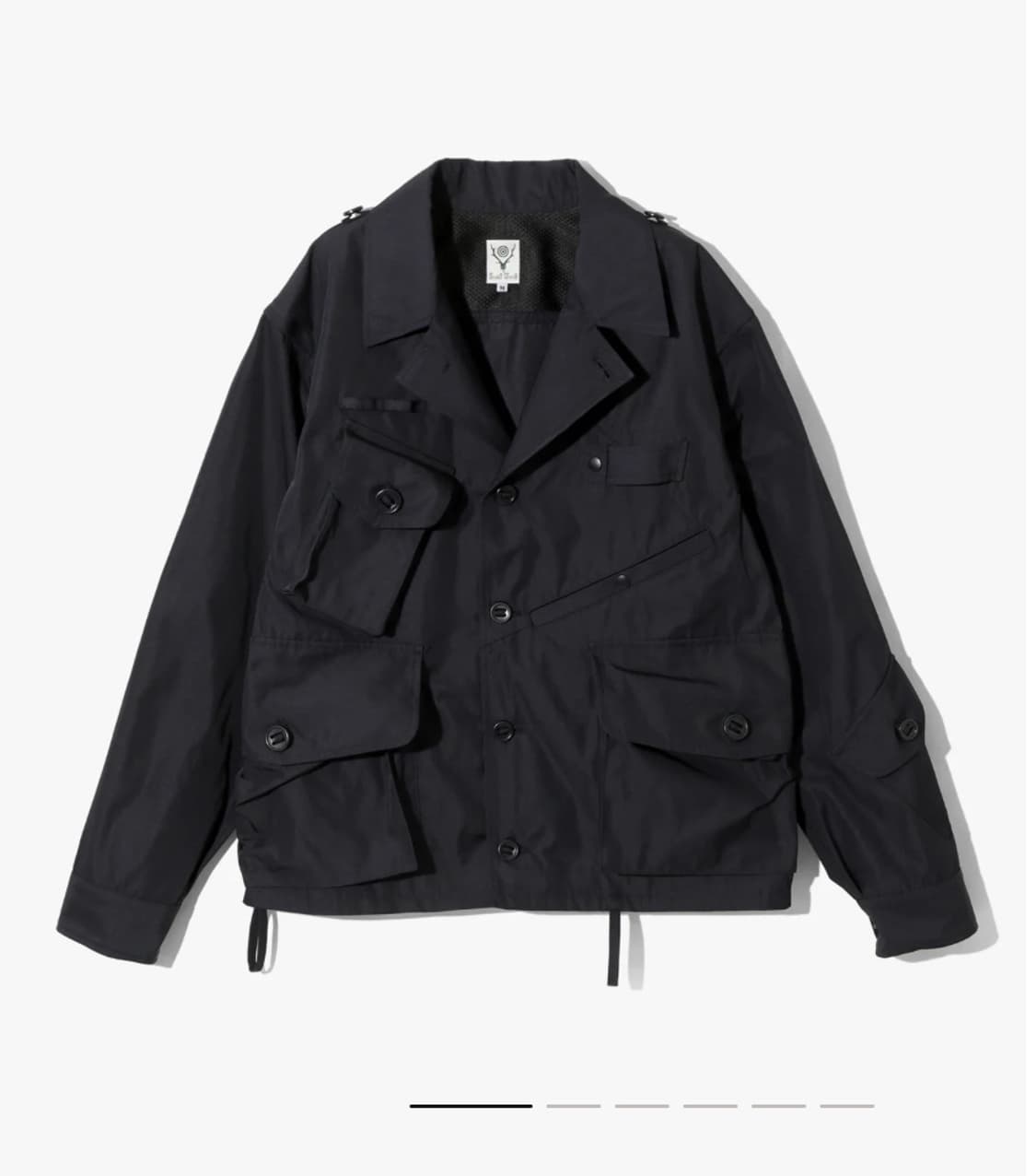 사우스2 웨스트8 텐카라 셔츠 - 폴리 개버딘 "네이비" XL판매 상품이미지4