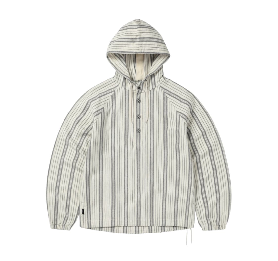 [사이즈교환]디스이즈네버댓 스트라이프 자카드 후드 아이보리 교환구해요 상품이미지1