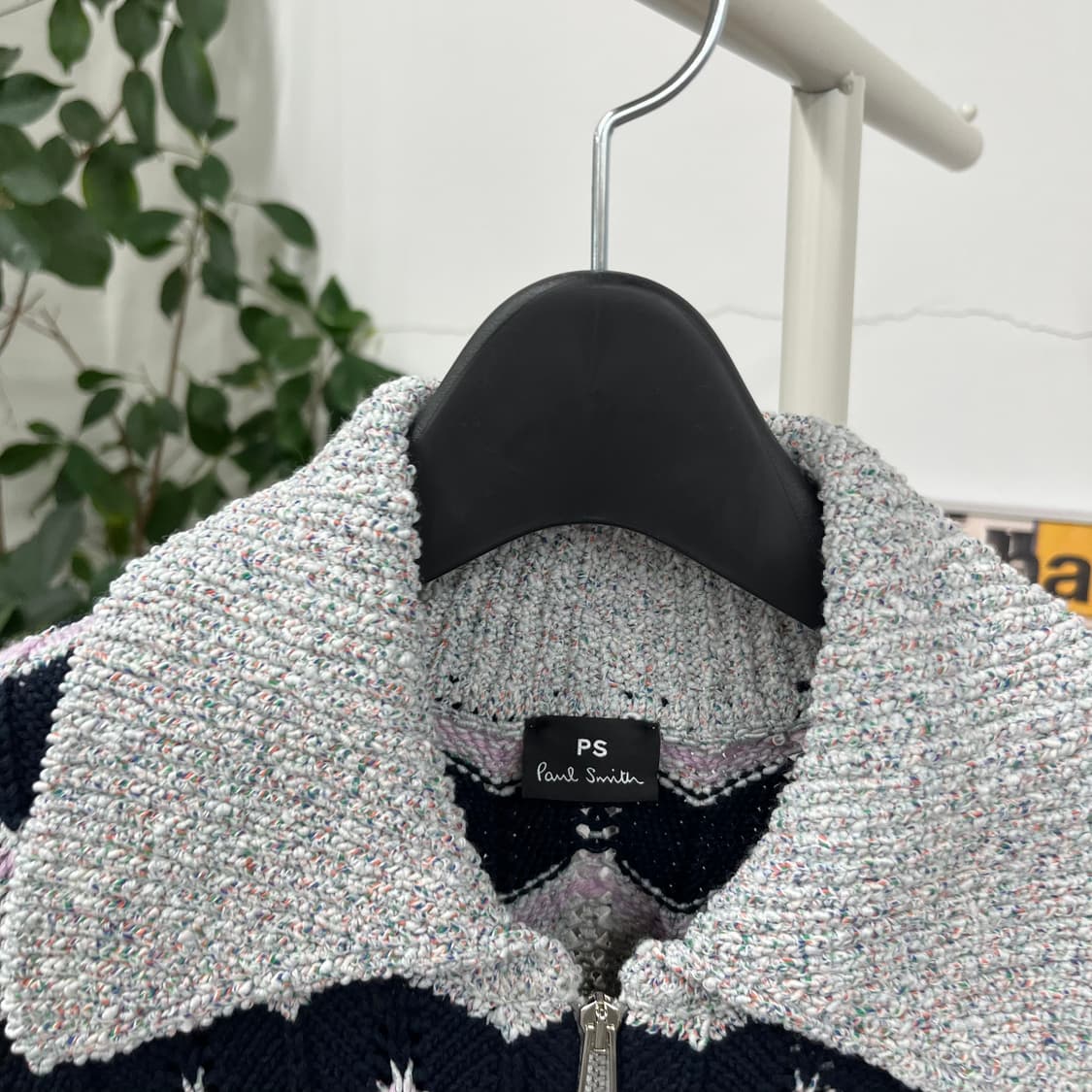 폴스미스 우먼 칼라 니트 집업 S  상품이미지3