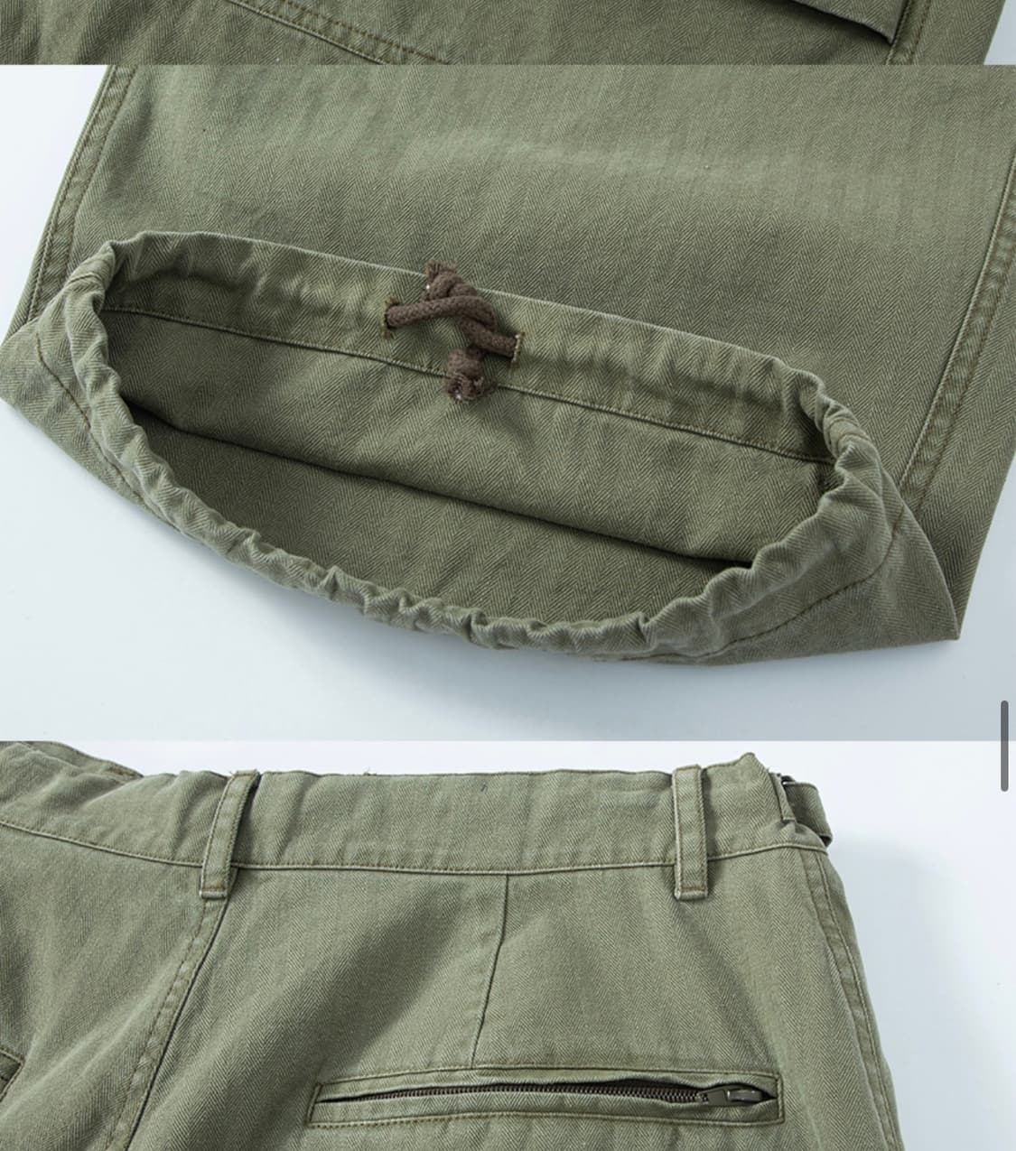 (새상품) 하이타이드 프랭키 - ETERNAL SLANT POCKET카고 상품이미지8