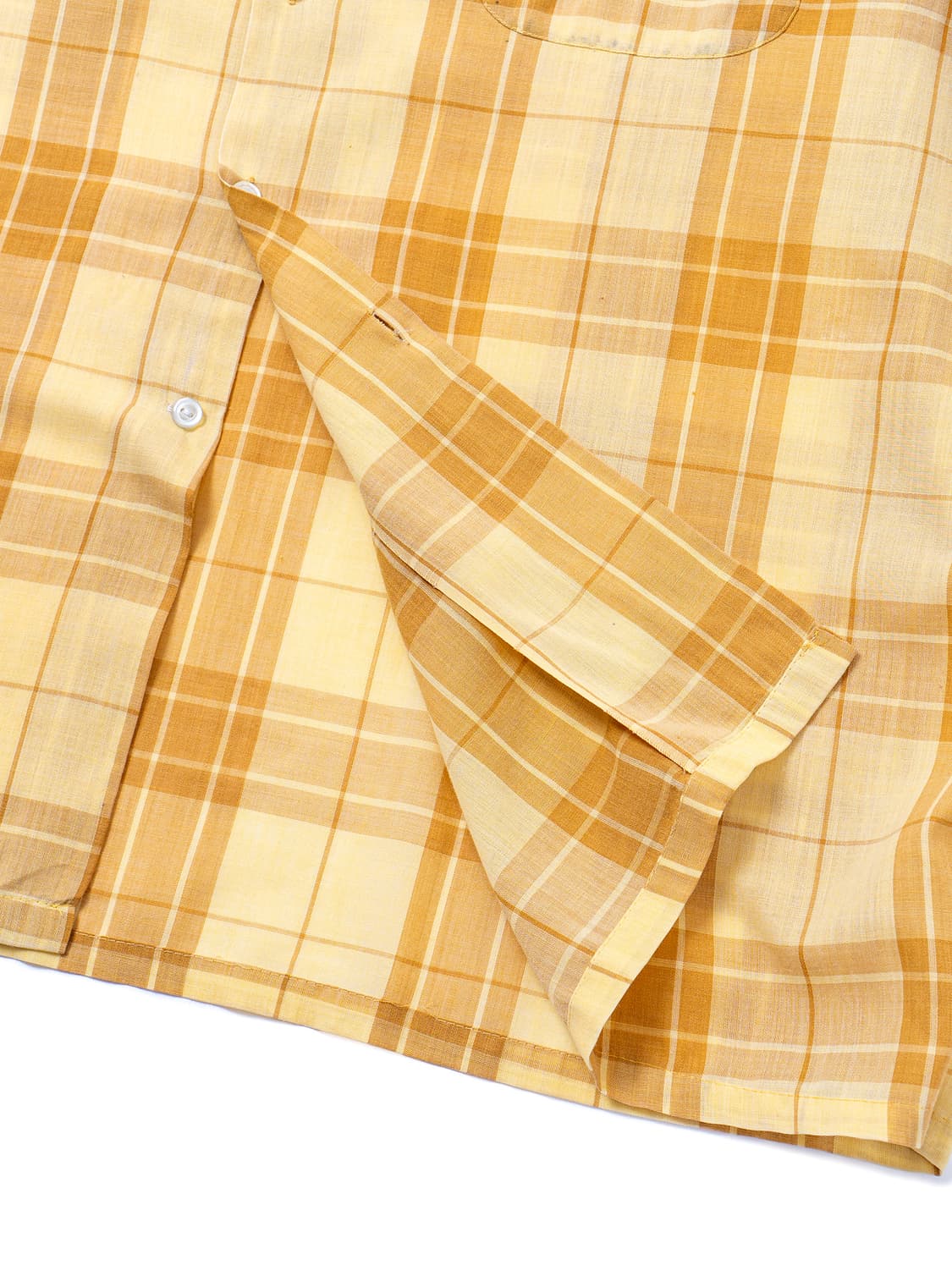 60s Donegal Loop Collar Check Shirt 상품이미지5