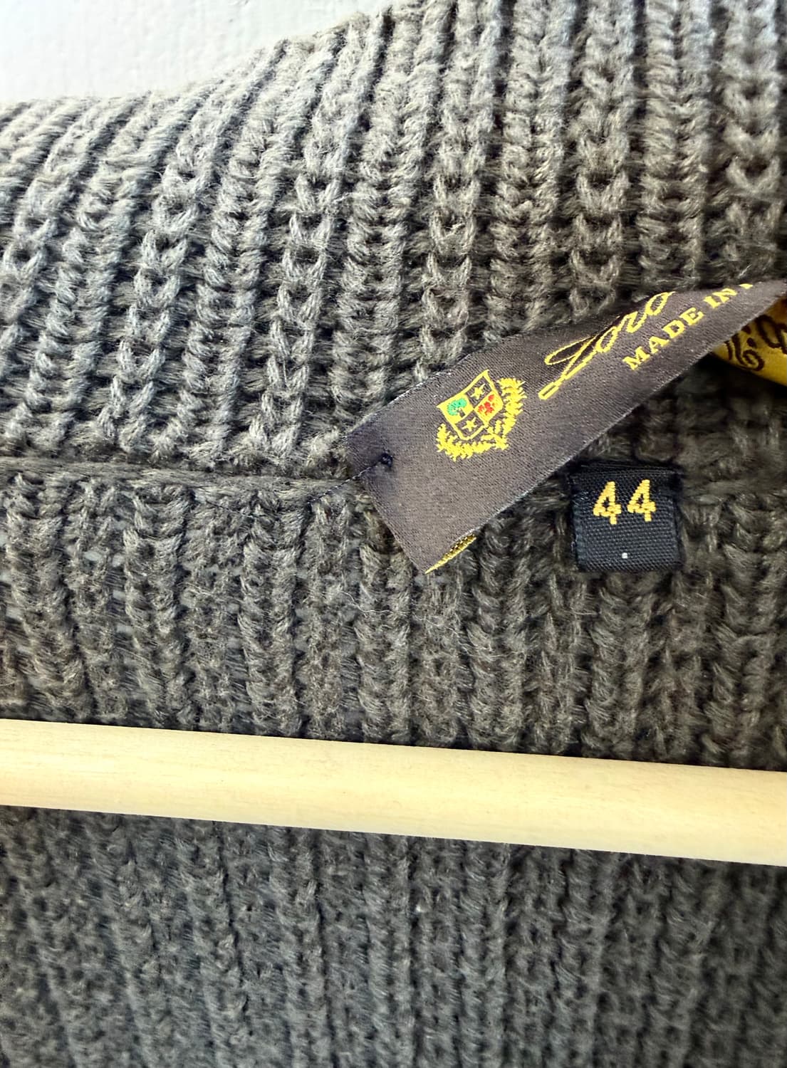 .IT44/ 로로피아나 와플 스웻 니팅 가디건 상품이미지6