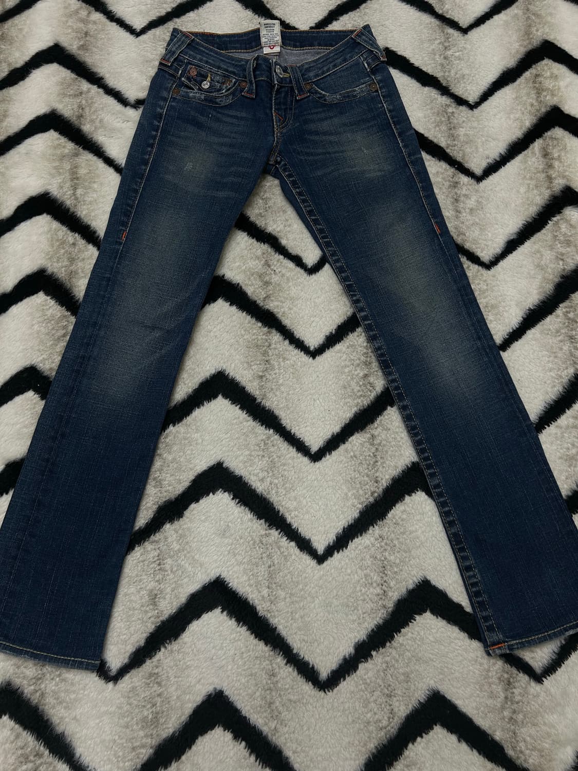 [25]트루릴리전 빌리 데님팬츠/진청/스판 상품이미지3