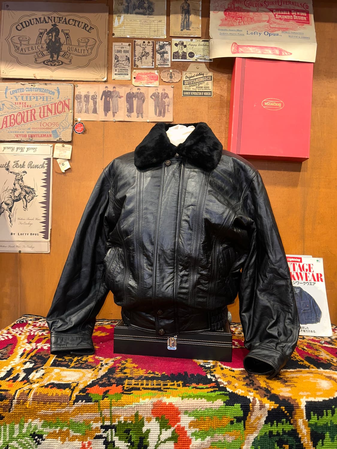 ( XL ) 가죽자켓 레더자켓 봄버자켓 a2가죽 오버핏가죽 푸퍼자켓 상품이미지2