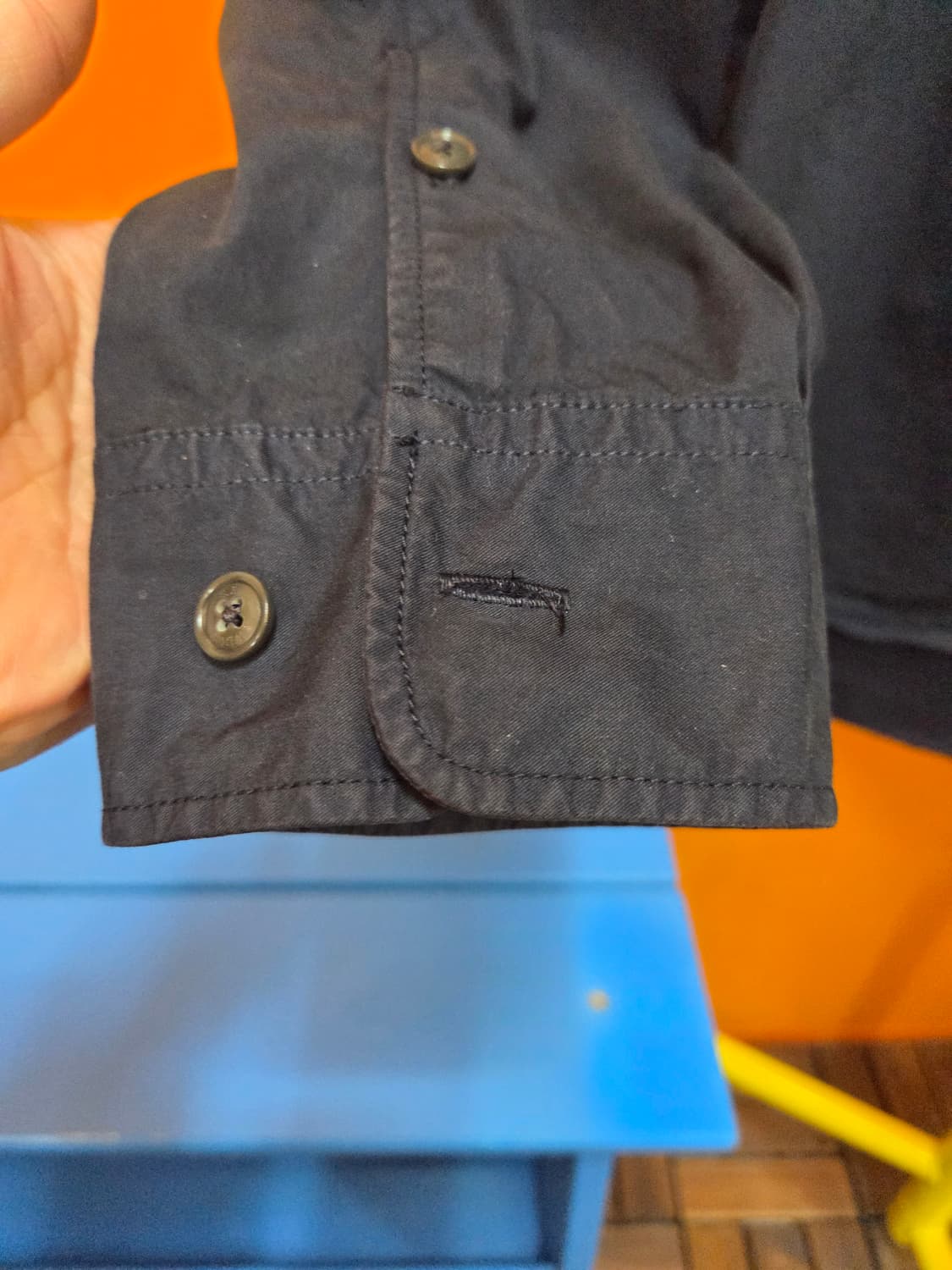 L CP컴퍼니 개버딘 네이비 셔츠 자켓 상품이미지8