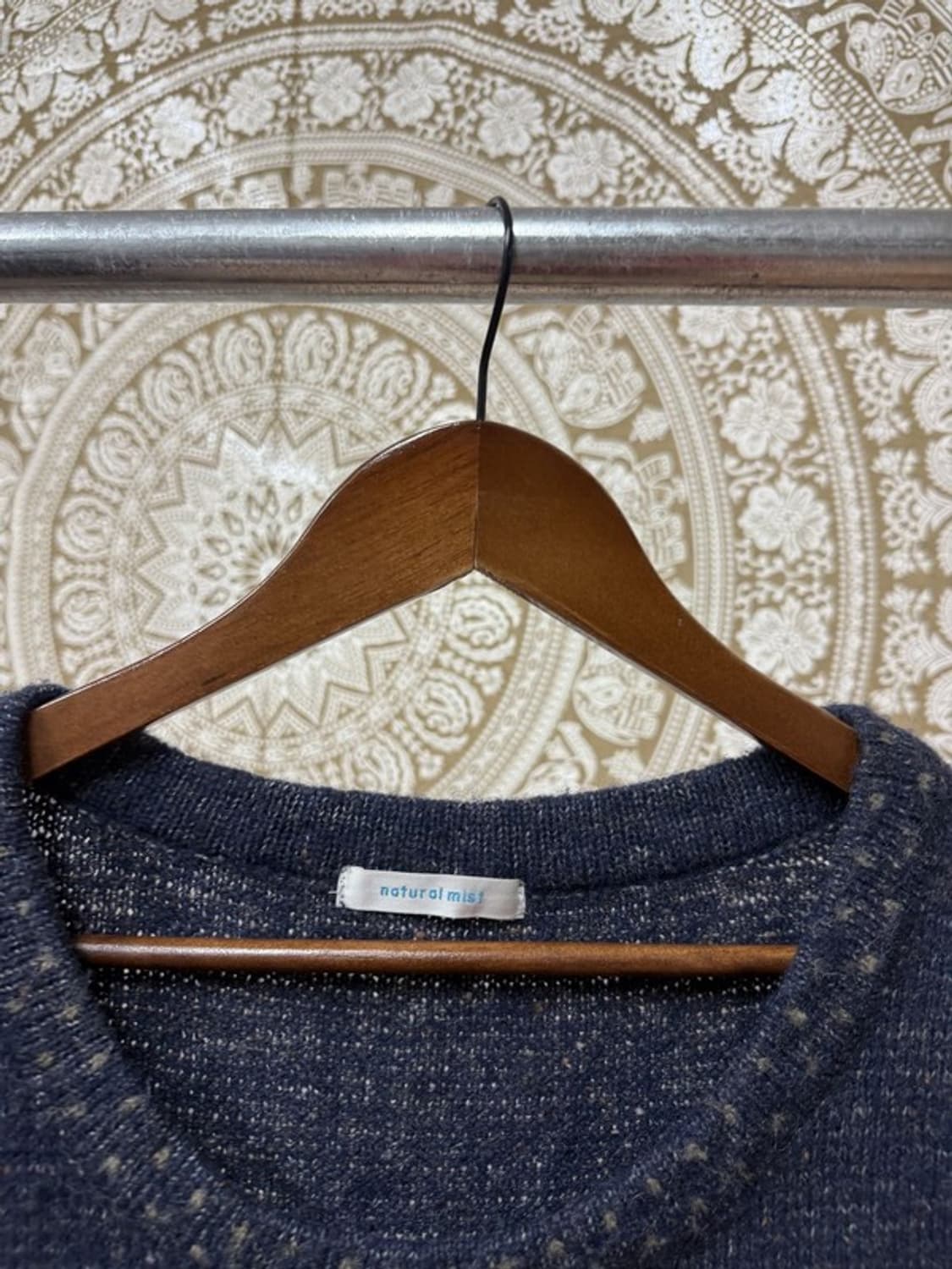 제페니즈 빈티지 에스닉 롱 반팔 니트 상품이미지4