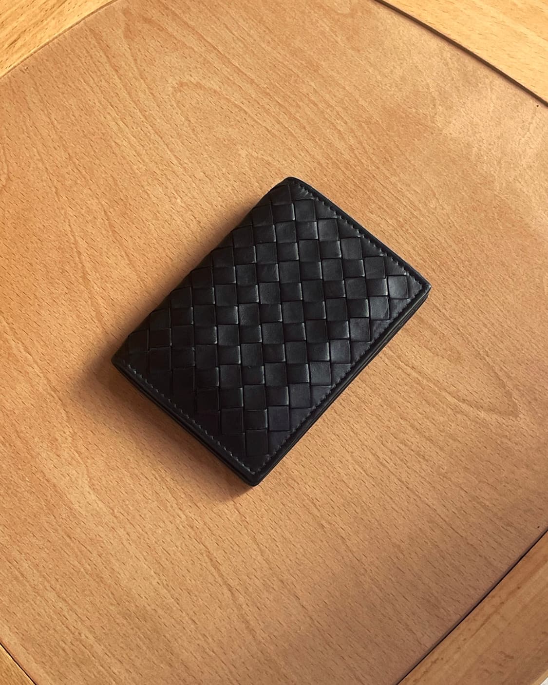 BOTTEGA VENETA 보테가 베네타 인트레치아토 블랙 카드 지갑  상품이미지10