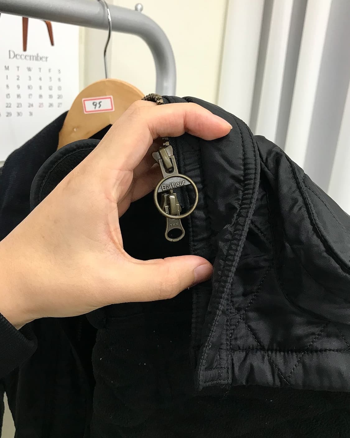 바버 퀼팅 자켓 상품이미지5