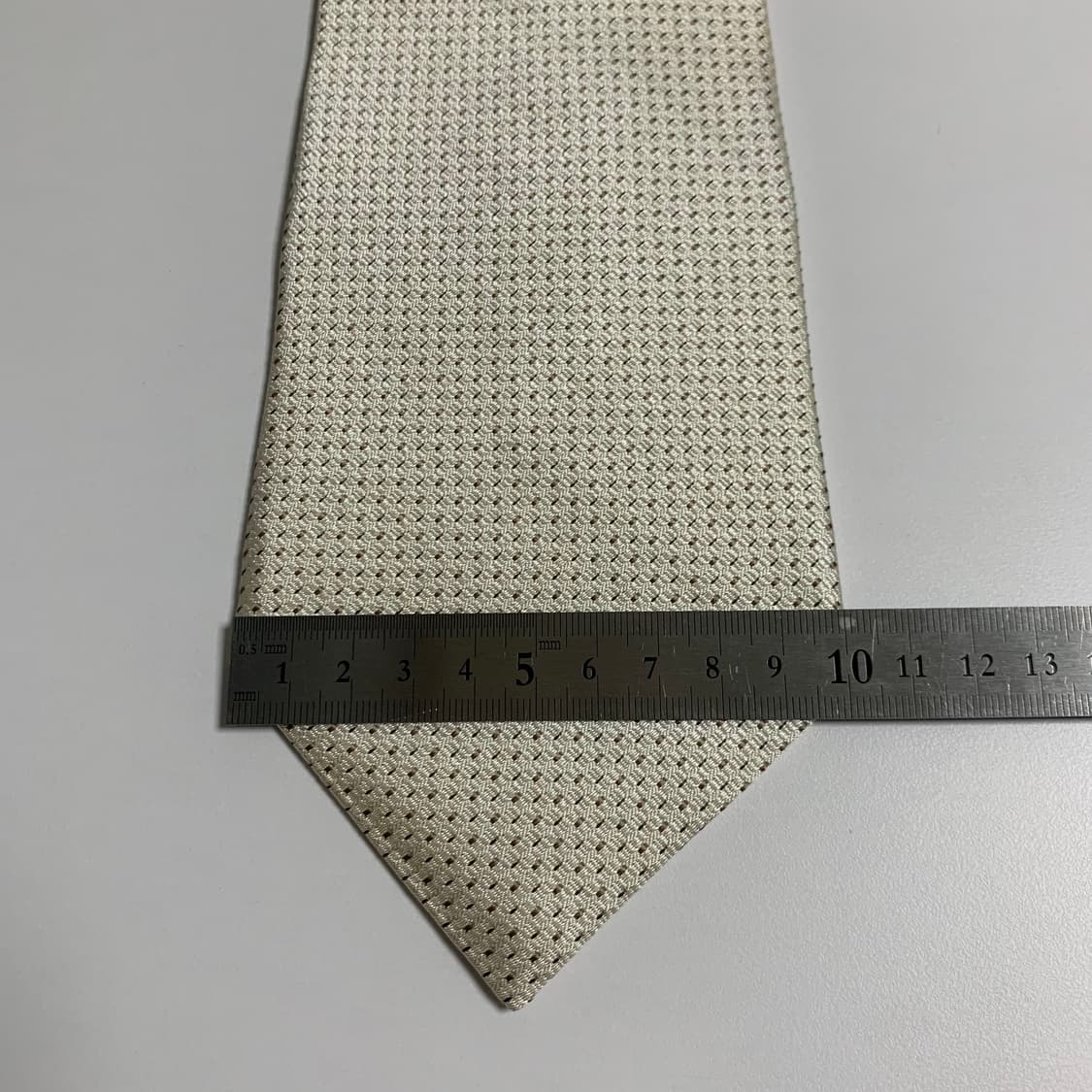 조르지오 알마니 명품넥타이 화이트컬러 100실크 A+등급 상품이미지10