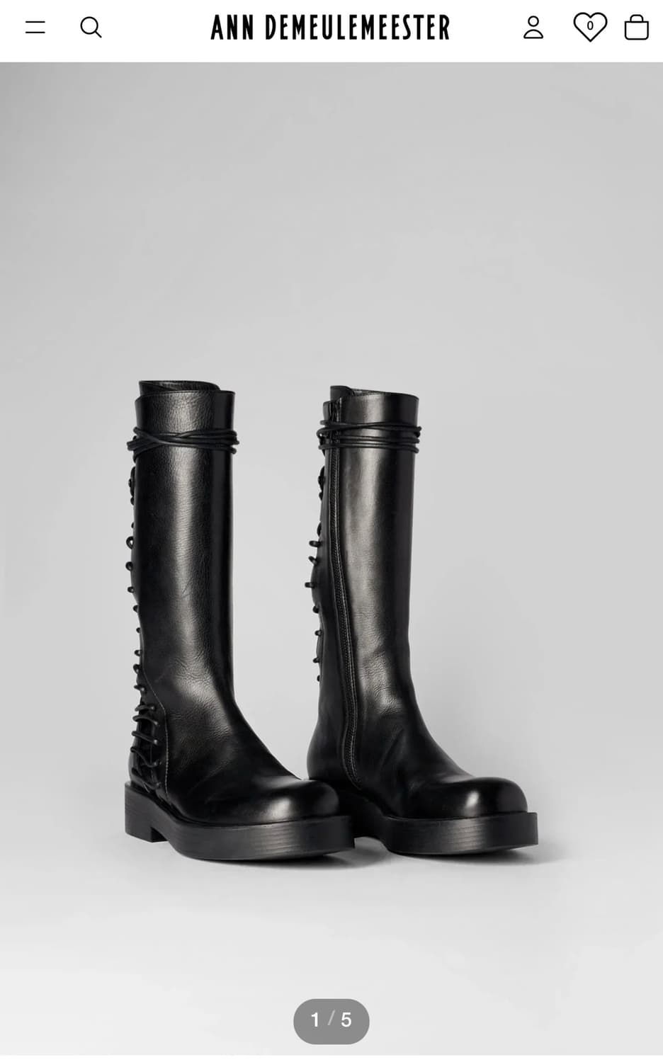 Ann Demeulemeester 부츠 상품이미지8