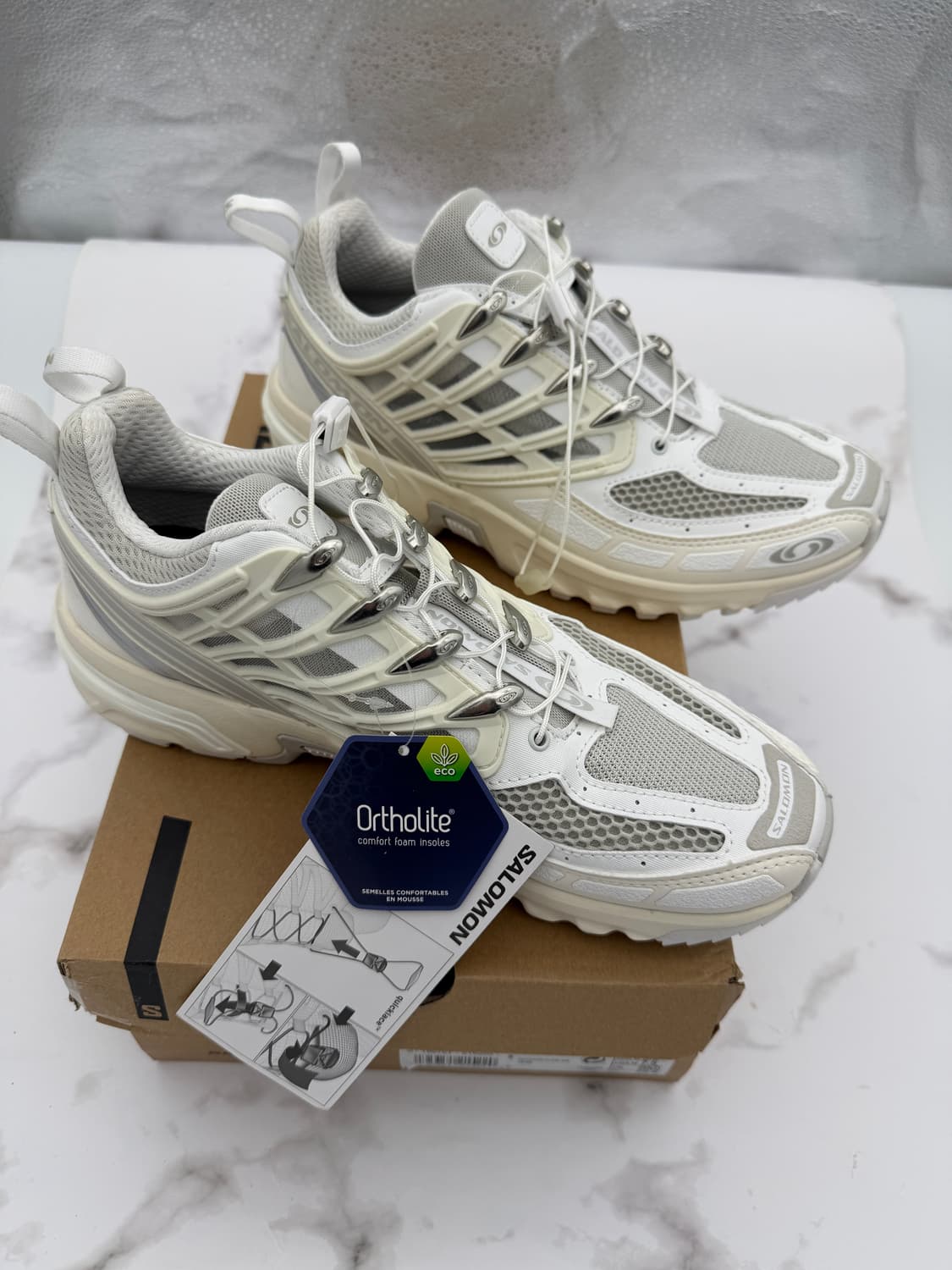 살로몬 ACS 프로 화이트 바닐라 아이스 상품이미지1