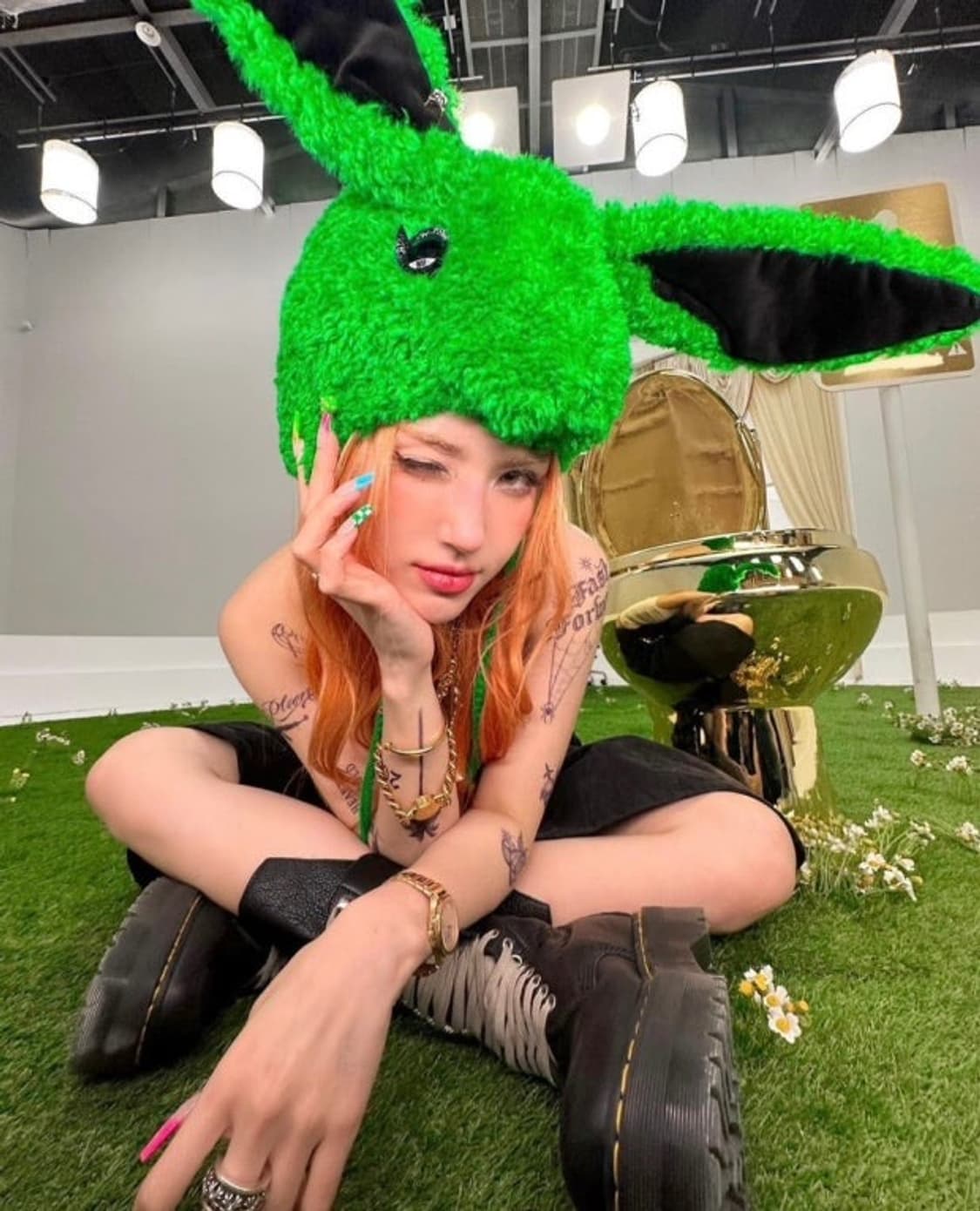 닥터마틴 x 릭오웬스 1918 RO 레더 레이스 업 플랫폼 부츠 블랙 상품이미지2