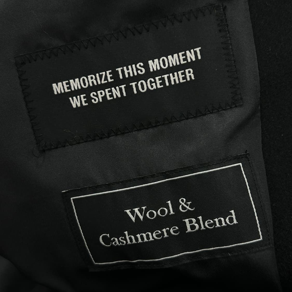 인사일런스 울 캐시미어 싱글 코트(L) 상품이미지5