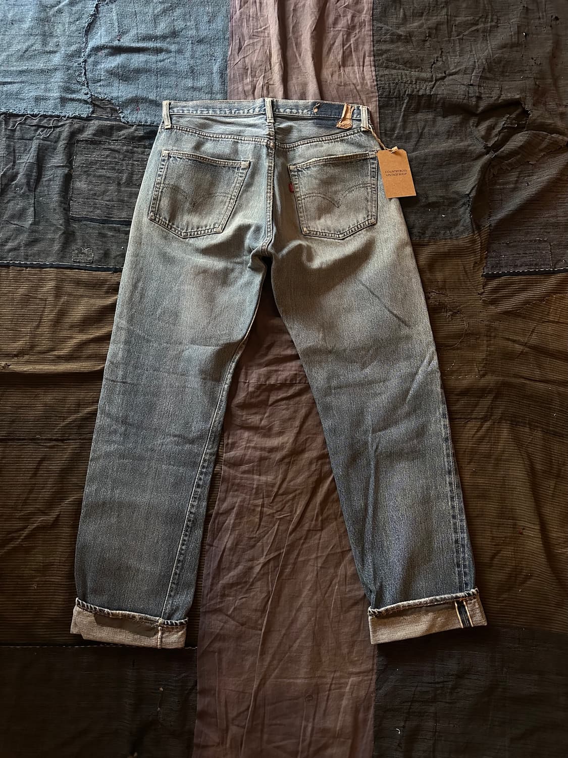 70s Levis 501 66전기 Selvedge Denim Pants 상품이미지6