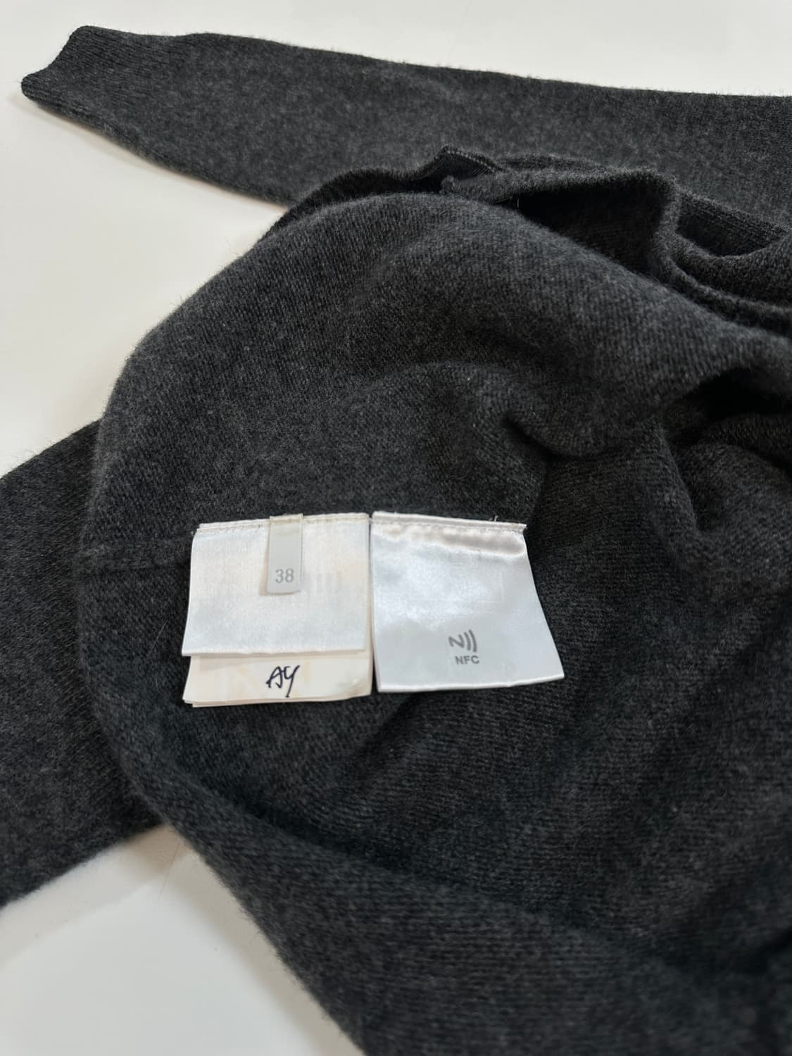 miu miu 미우미우 가디건 38 그레이 상품이미지4