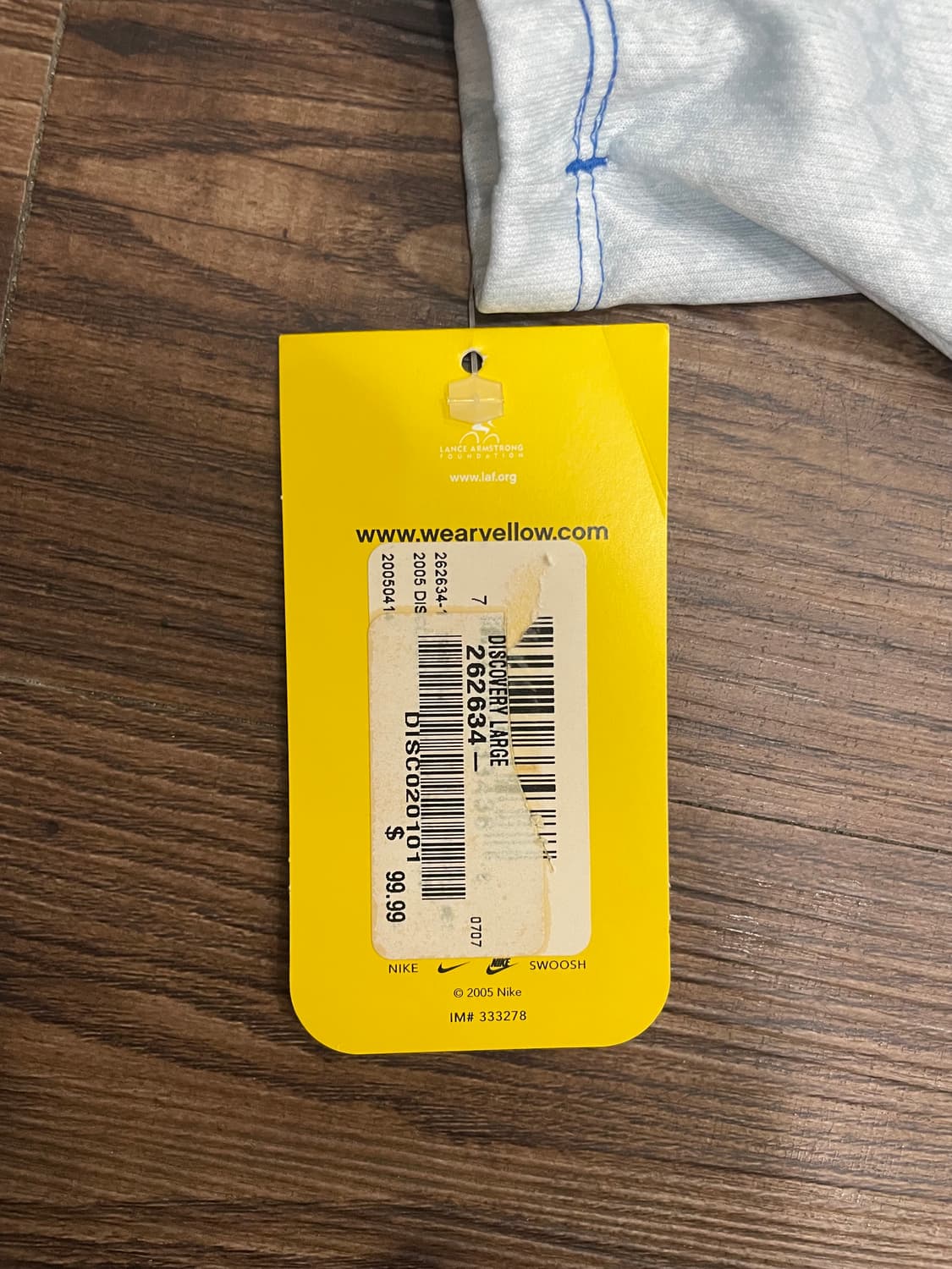 나이키 랜스 암스트롱 친필사인 디스커버리 사이클링 져지 상품이미지4