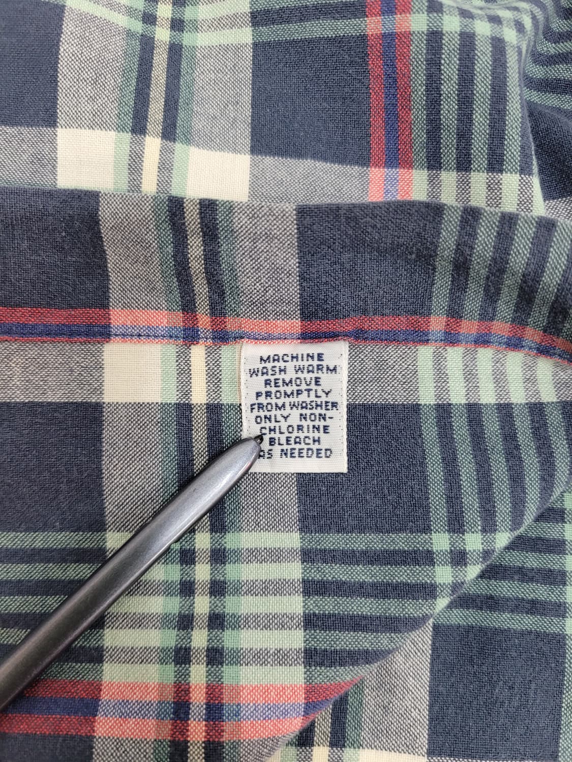 POLO 90S 폴로 랄프로렌 블레이크핏 타탄 체크 셔츠 / 남 M  상품이미지8