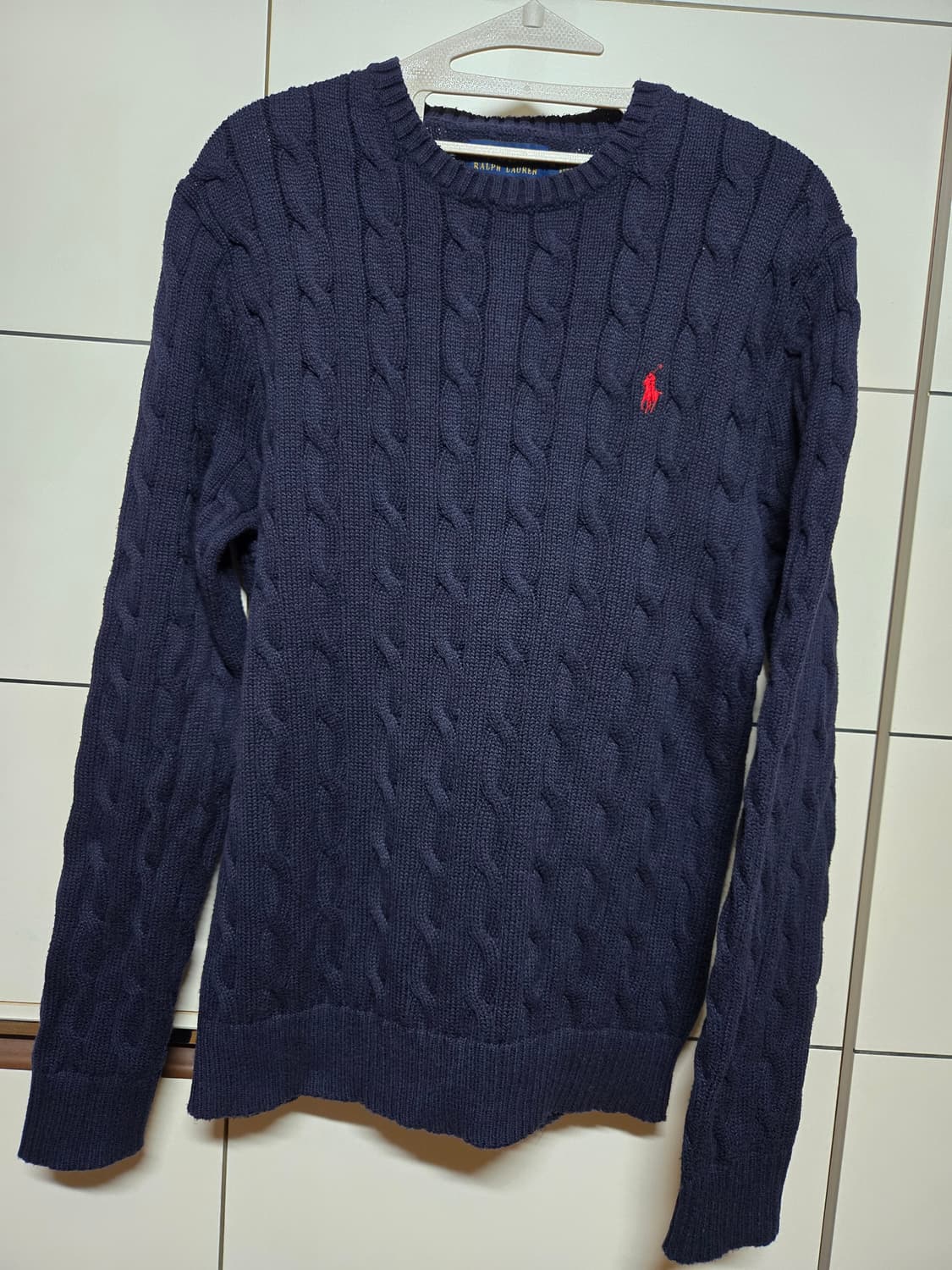 폴로 랄프로렌 남성 신형 케이블 니트 스웨터 상품이미지3