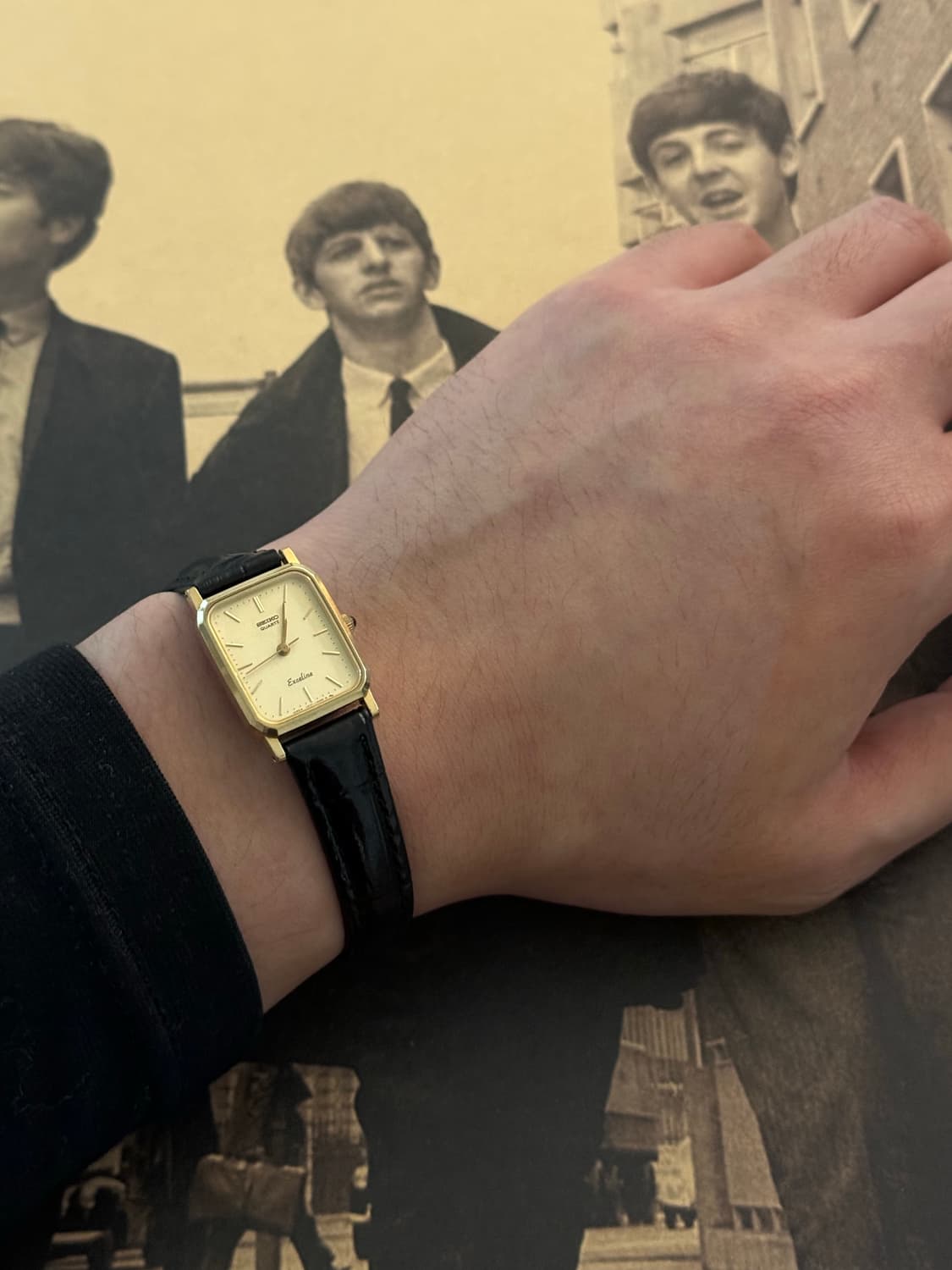 세이코 Seiko 쿼츠 스퀘어 엑셀린 레이디스 상품이미지4