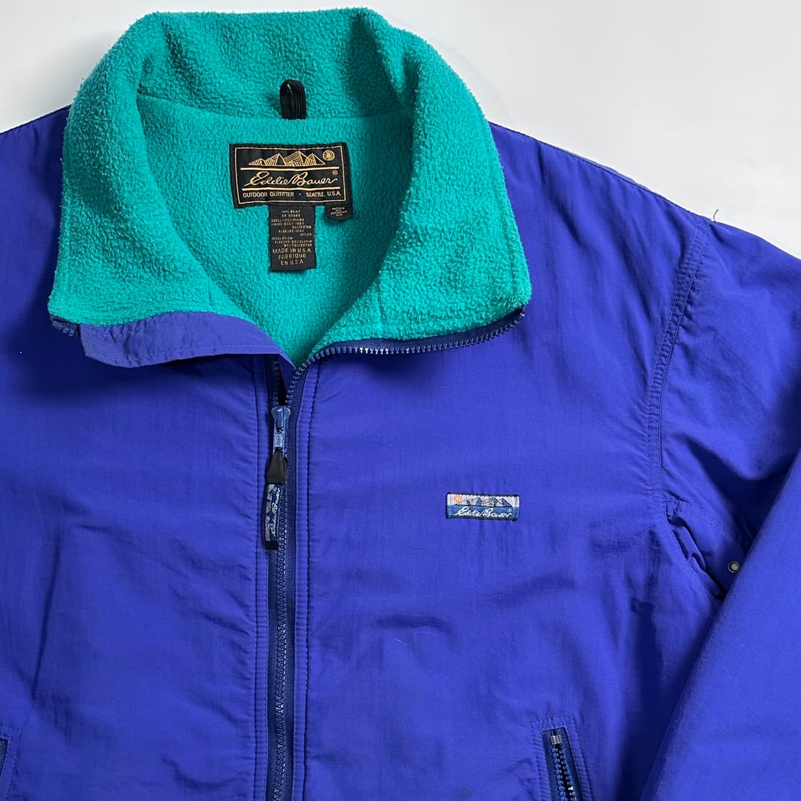 80s 에디바우어 나일론 봄버 자켓 상품이미지5