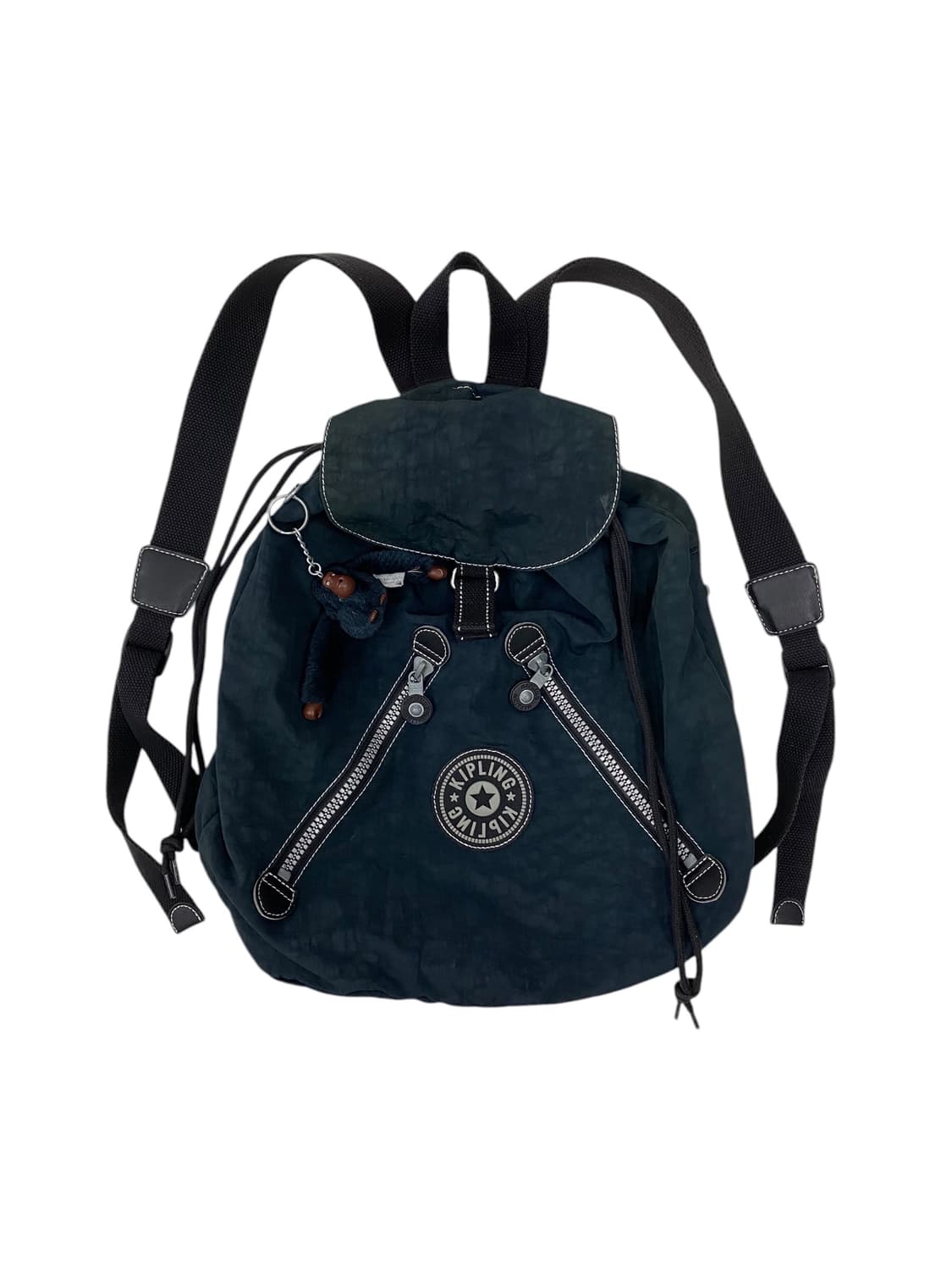 키플링 y2k 네이비 보부상 백팩 상품이미지1