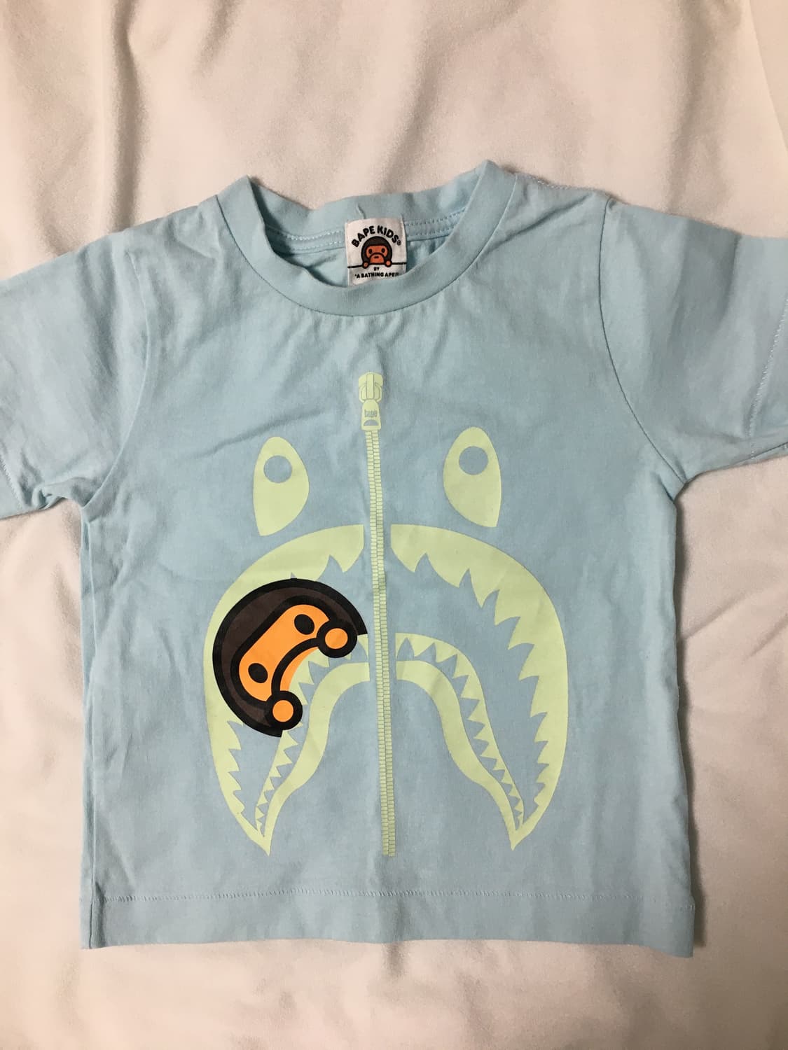 베이프 키즈 민트 크롭 티셔츠 상품이미지2
