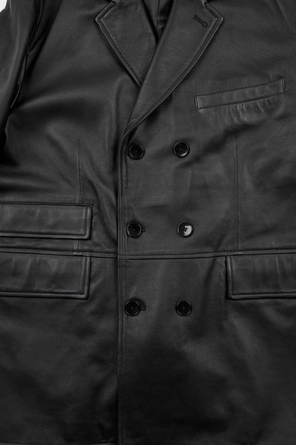 (새상품) CCU 더블 브레스티드 자켓 블랙 상품이미지5