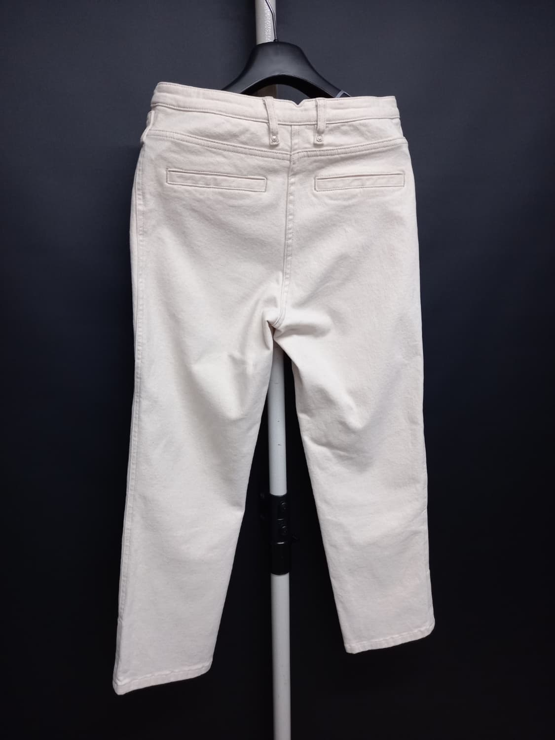 마인 춘추동 면 일자 8부 데님팬츠 33.44 상품이미지5