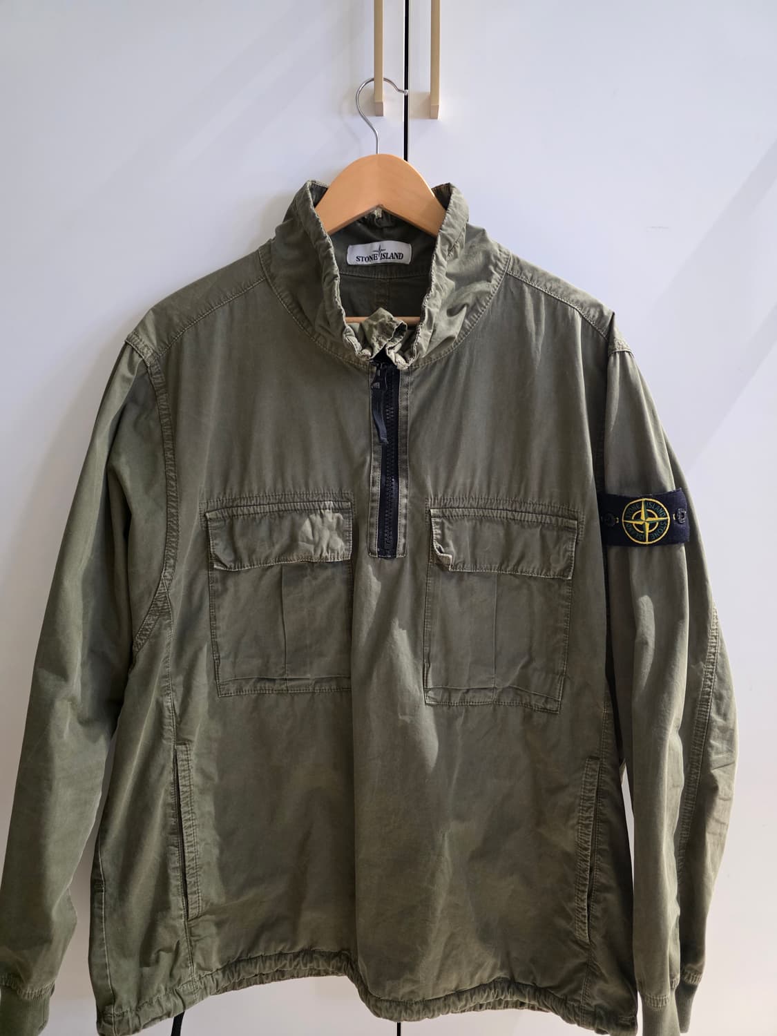 스톤아일랜드 19FW 올드이펙트 박서준 아노락 카키 [L] 상품이미지1