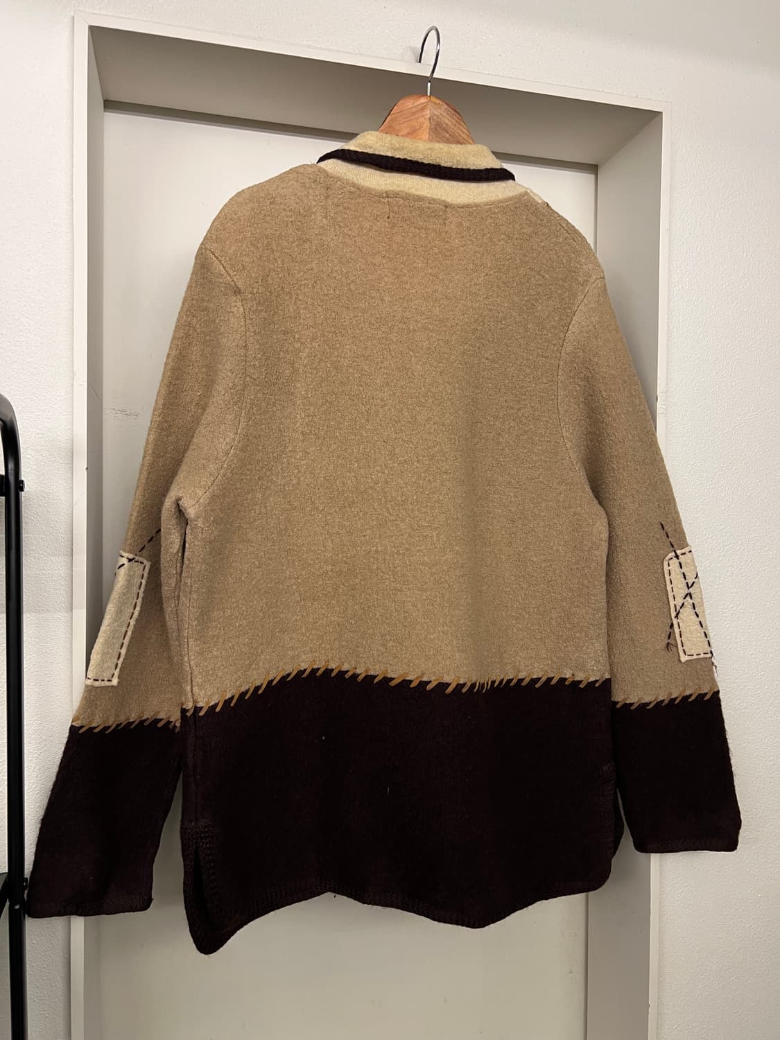 VINTAGE CARLA BOILED WOOL JACKET 보일드울자켓 상품이미지10