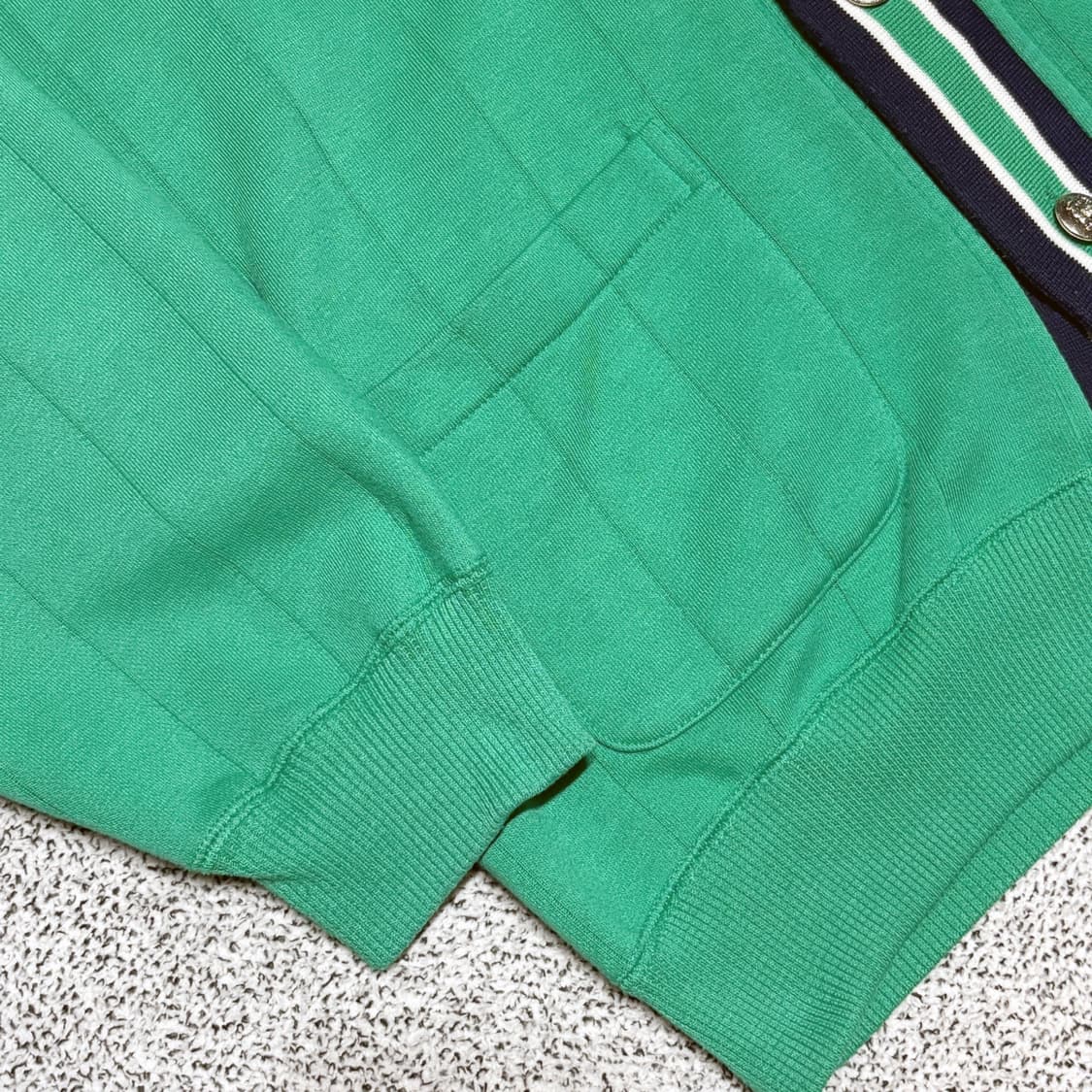 90s 올드 갭 프레피 로고 가디건 상품이미지4