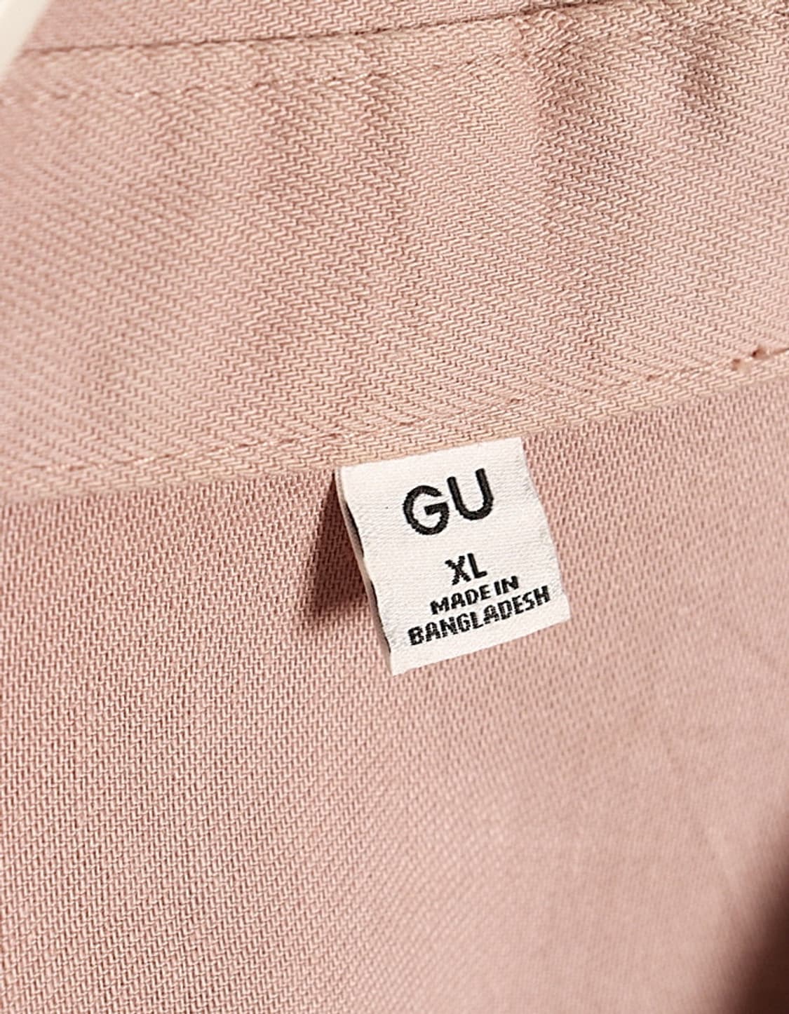  G U Boxy Twill Work Shirts 상품이미지5