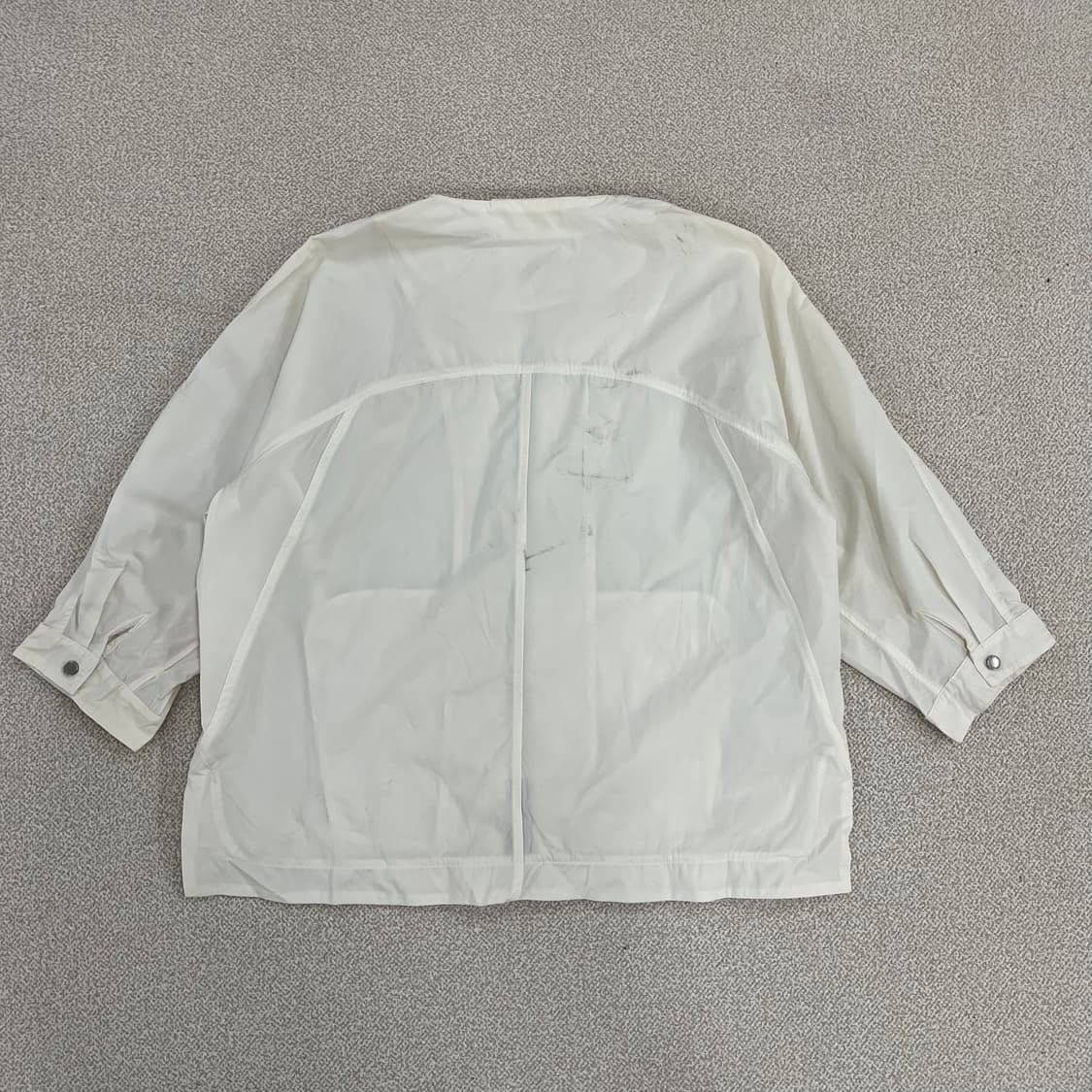 실측확인 고급 여성 오버핏 바람막이 자켓 0126M 상품이미지2