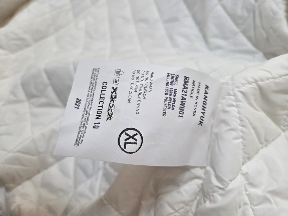 강혁 에어백 봄버 자켓 XL 사이즈 새상품 상품이미지4