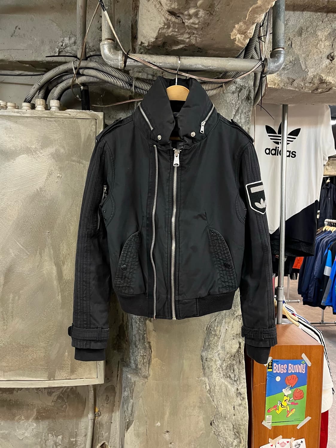 아디다스 코튼 봄버 자켓 85 #csz2878 상품이미지1