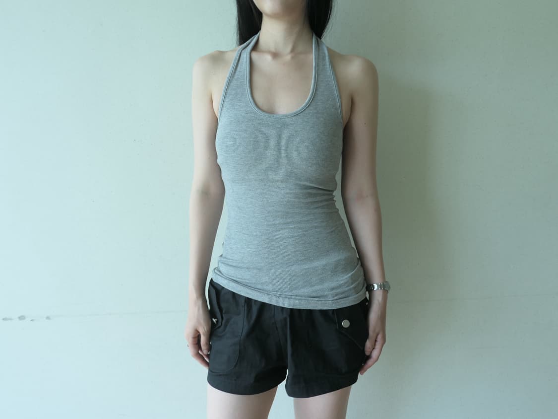 디에이디 카고 밴딩 쇼츠 팬츠 블랙 상품이미지3