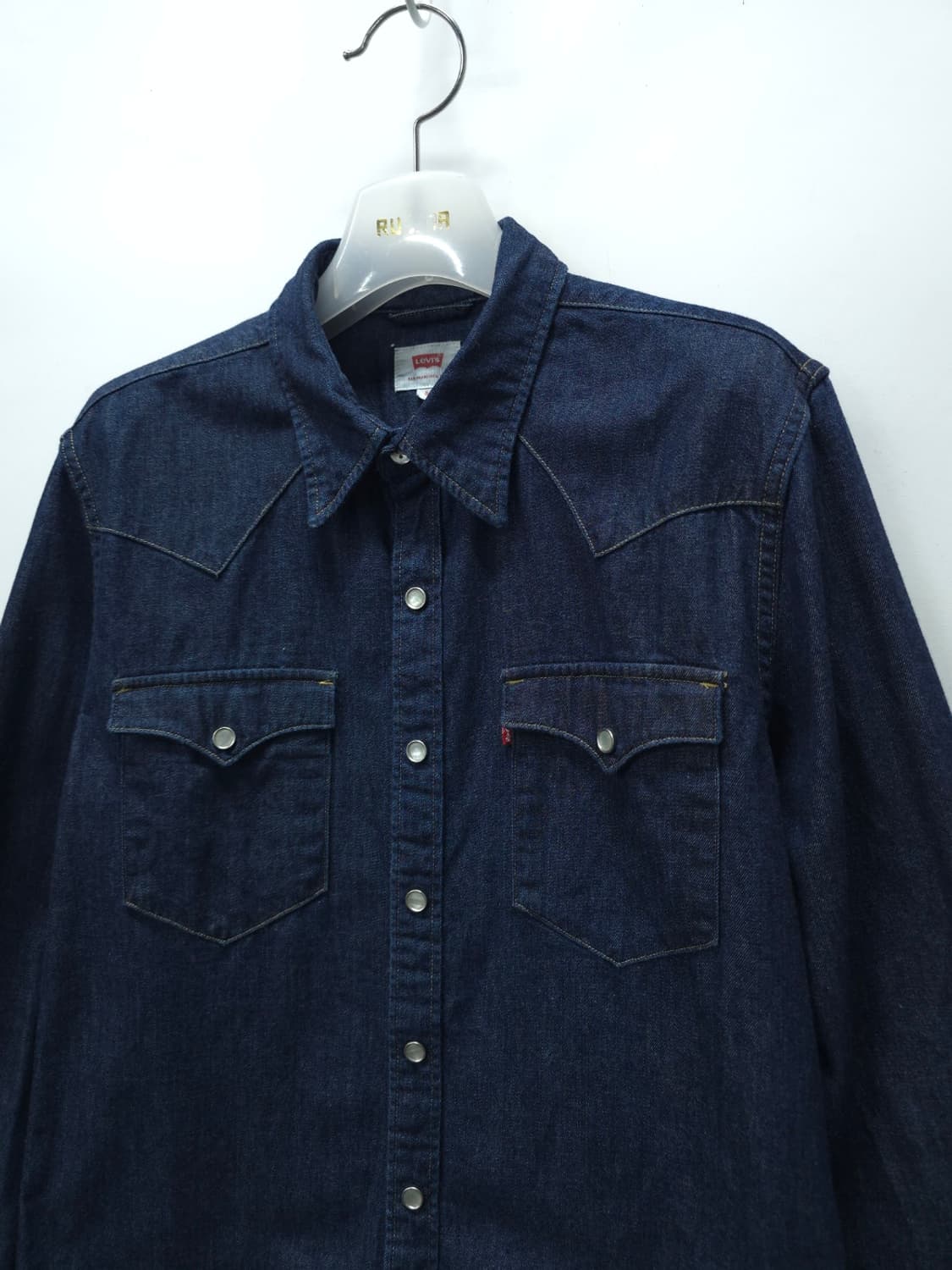 리바이스 웨스턴 데님셔츠 청남방 ( 여성S ) 상품이미지2