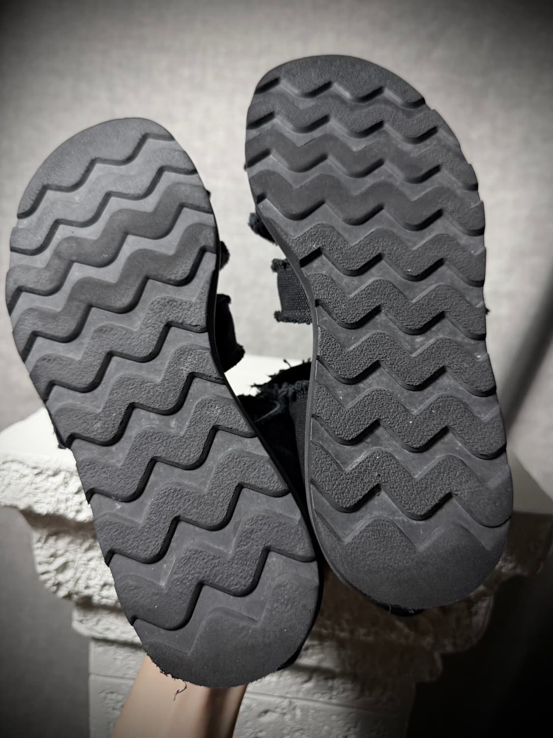 Yohji Yamamoto Pour Homme Frayed Sandals 상품이미지8