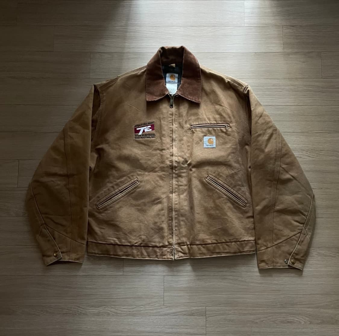 00s 빈티지 칼하트 j01 brn 디트로이트 자켓 상품이미지1