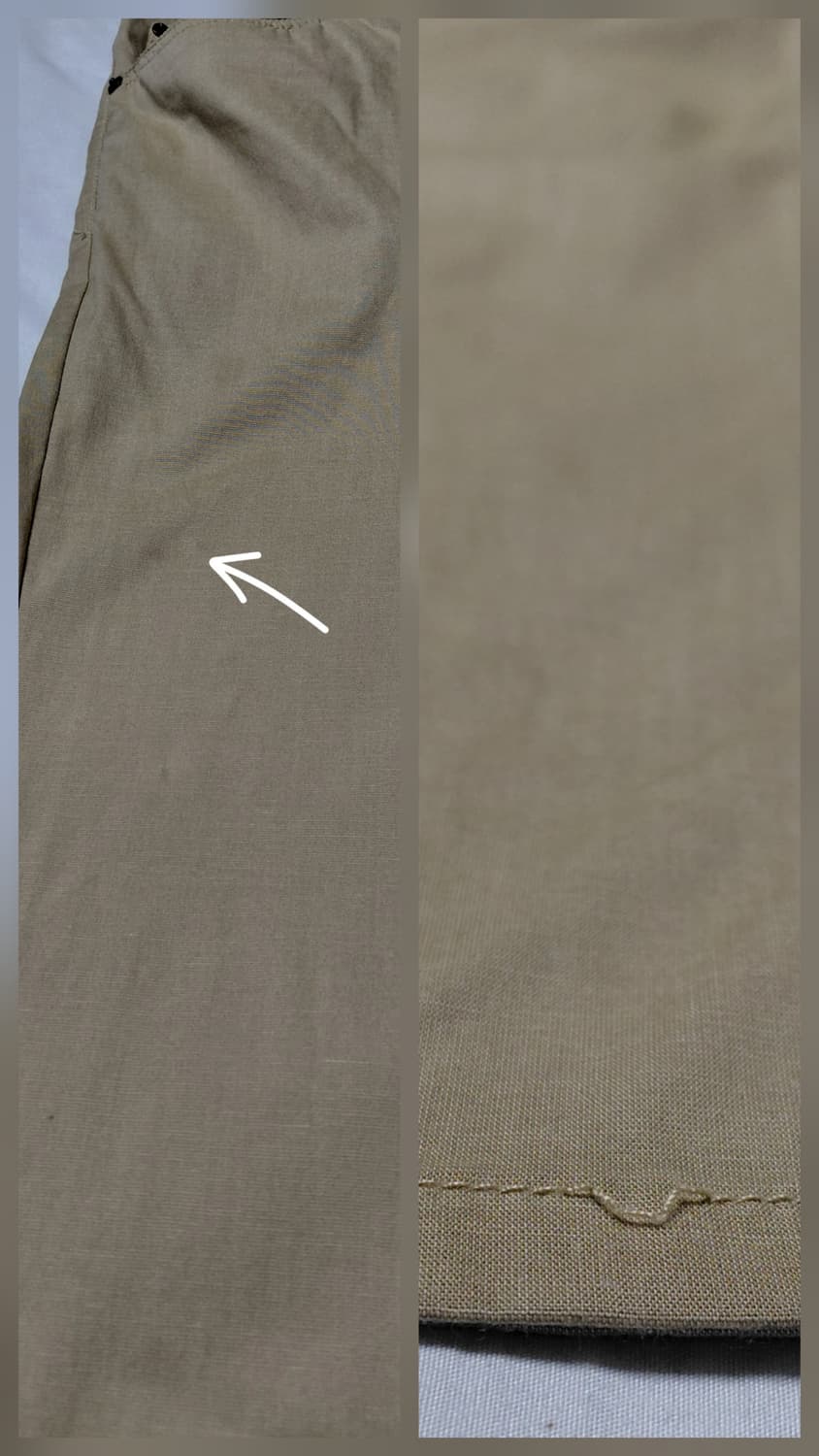 [희귀/정품] 루이비통 x 프라그먼트 디자인 협업 코튼 치노 팬츠 32 상품이미지10