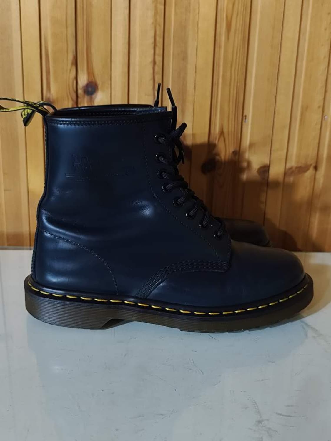 uk7 260mm 닥터마틴 1460 네이비 8홀 워커 부츠 상품이미지1